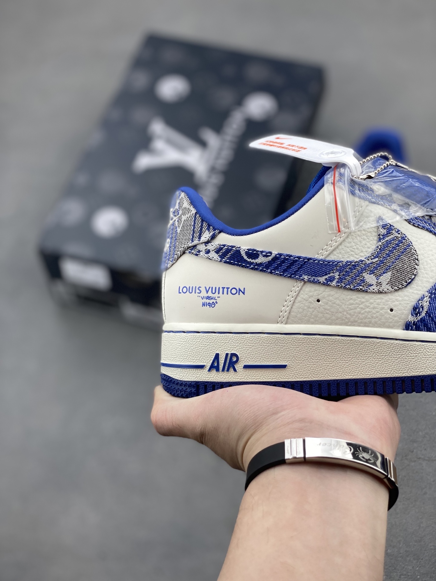 Nike Air Force 1 Low Louis Vuitton Custom Sneakers - Limited Edition 6 i1748549814789 1349 0 4