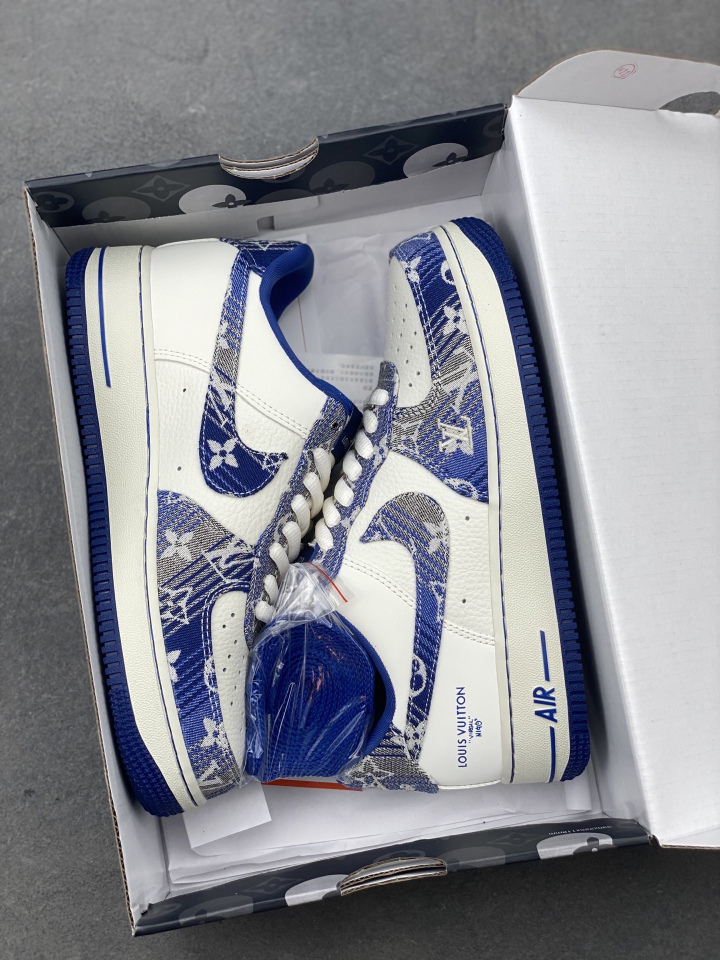 Nike Air Force 1 Low Louis Vuitton Custom Sneakers - Limited Edition 10 i1748549821442 7319 0 8