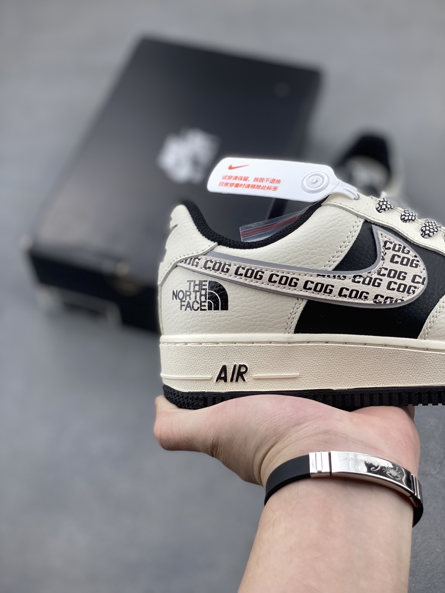 Nike Air Force 1 '07 Low The North Face CDG Black White Sneakers 6 i1748550001953 1934 0 4