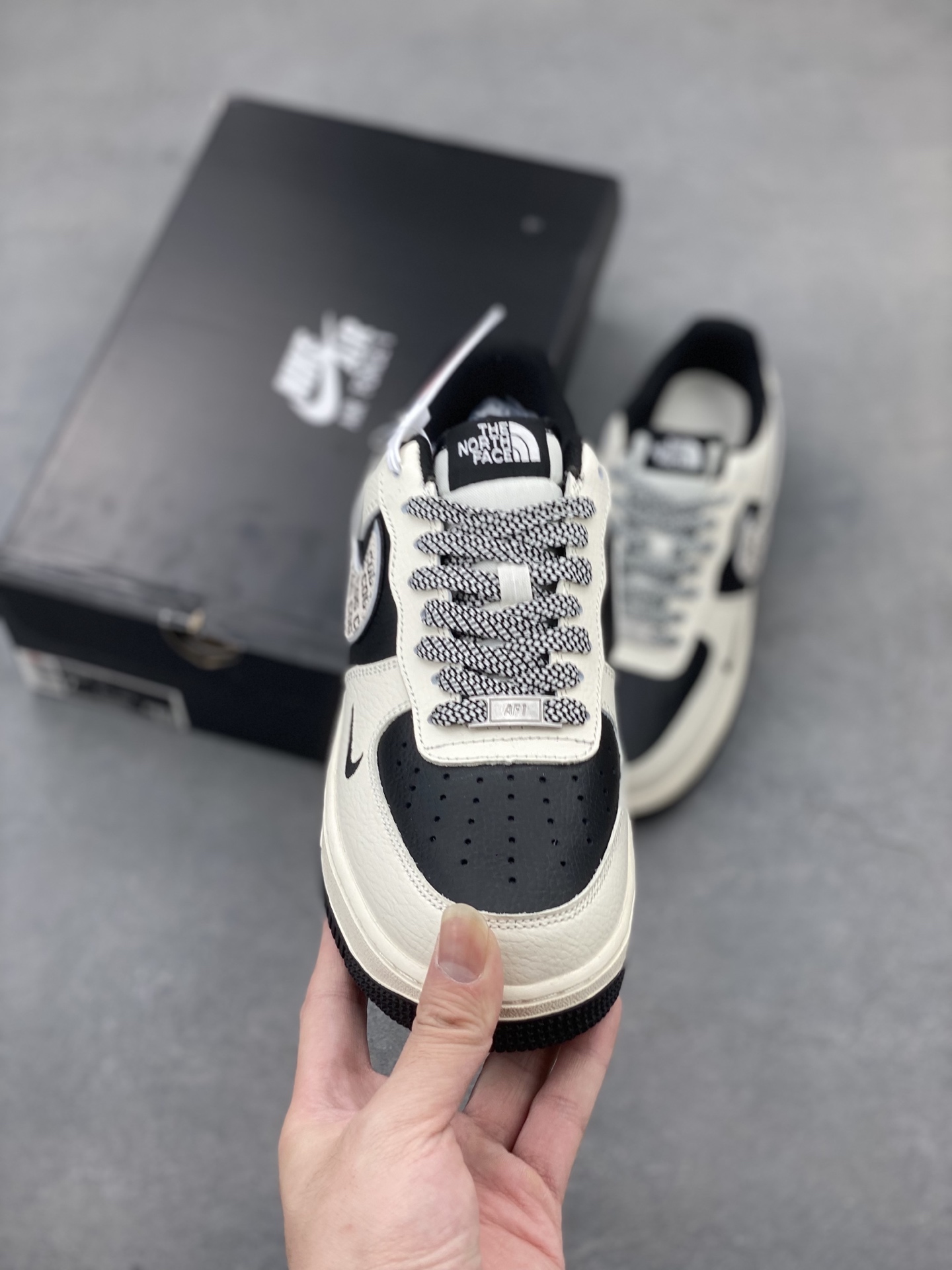 Nike Air Force 1 '07 Low The North Face CDG Black White Sneakers 3 i1748550002464 276 0 1