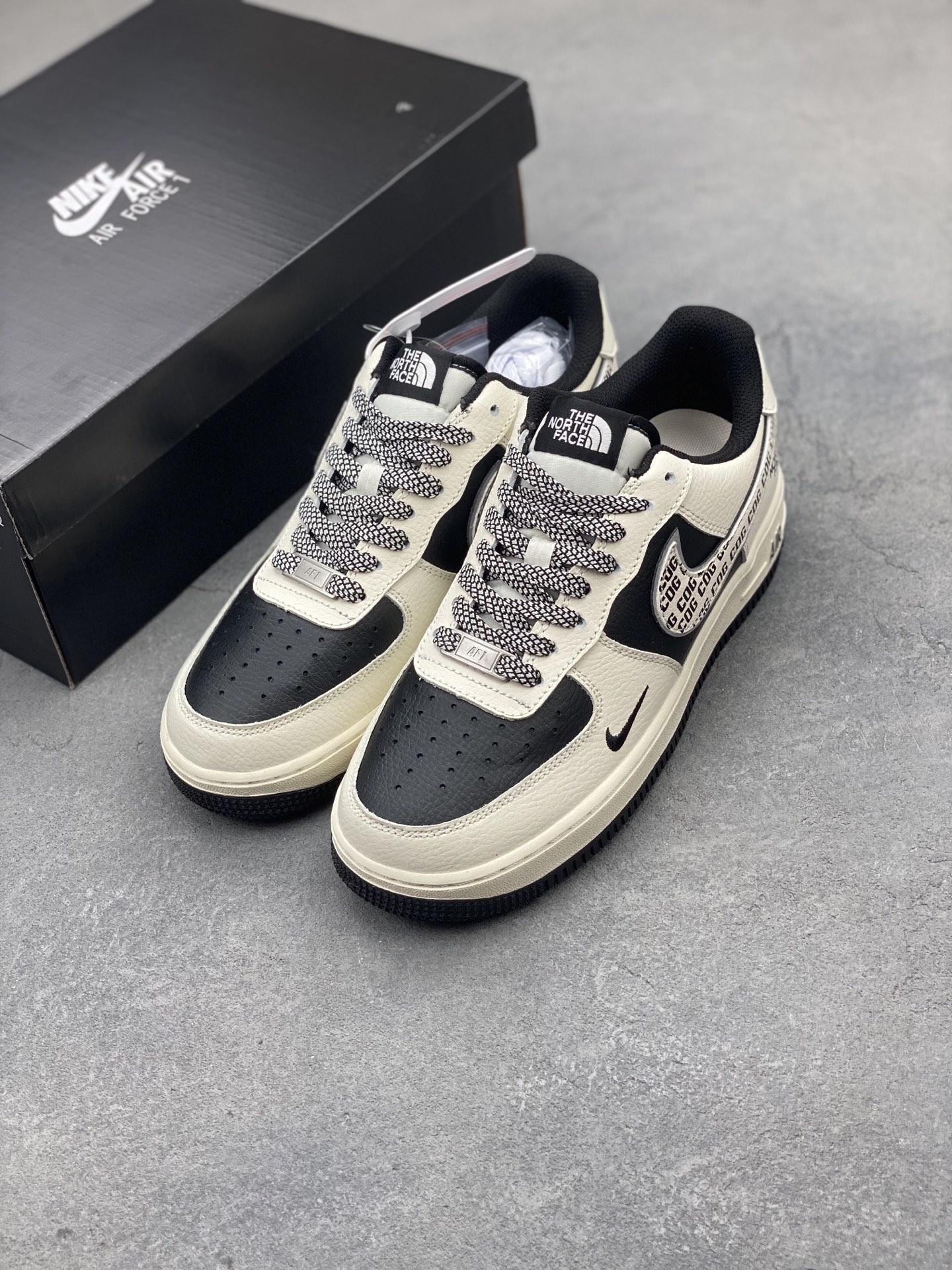 Nike Air Force 1 '07 Low The North Face CDG Black White Sneakers 9 i1748550008274 9289 0 7