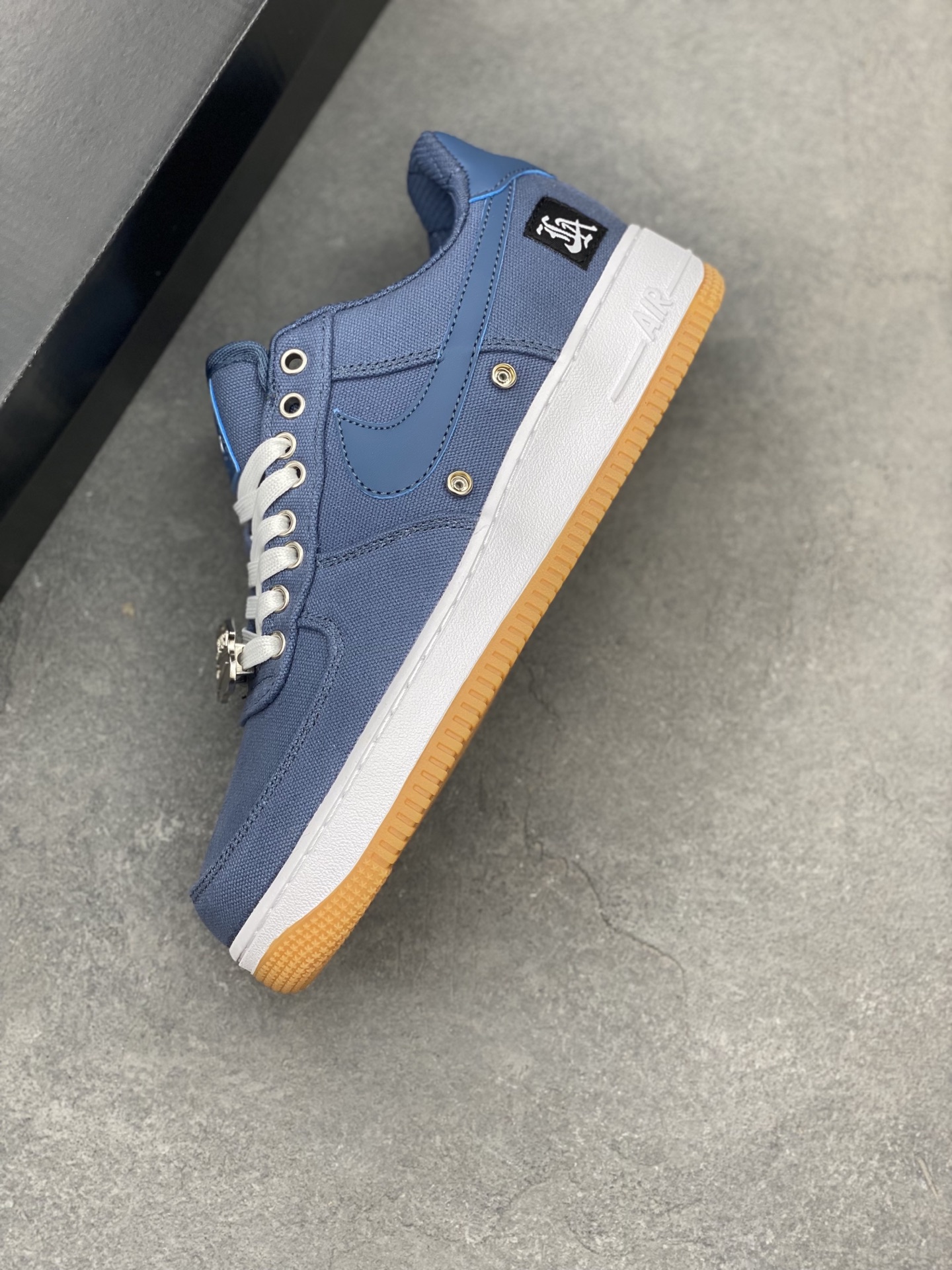 Nike Air Force 1 '07 Low Sneakers, Limited Edition Blue Denim 8 i1748550295487 2164 0 6