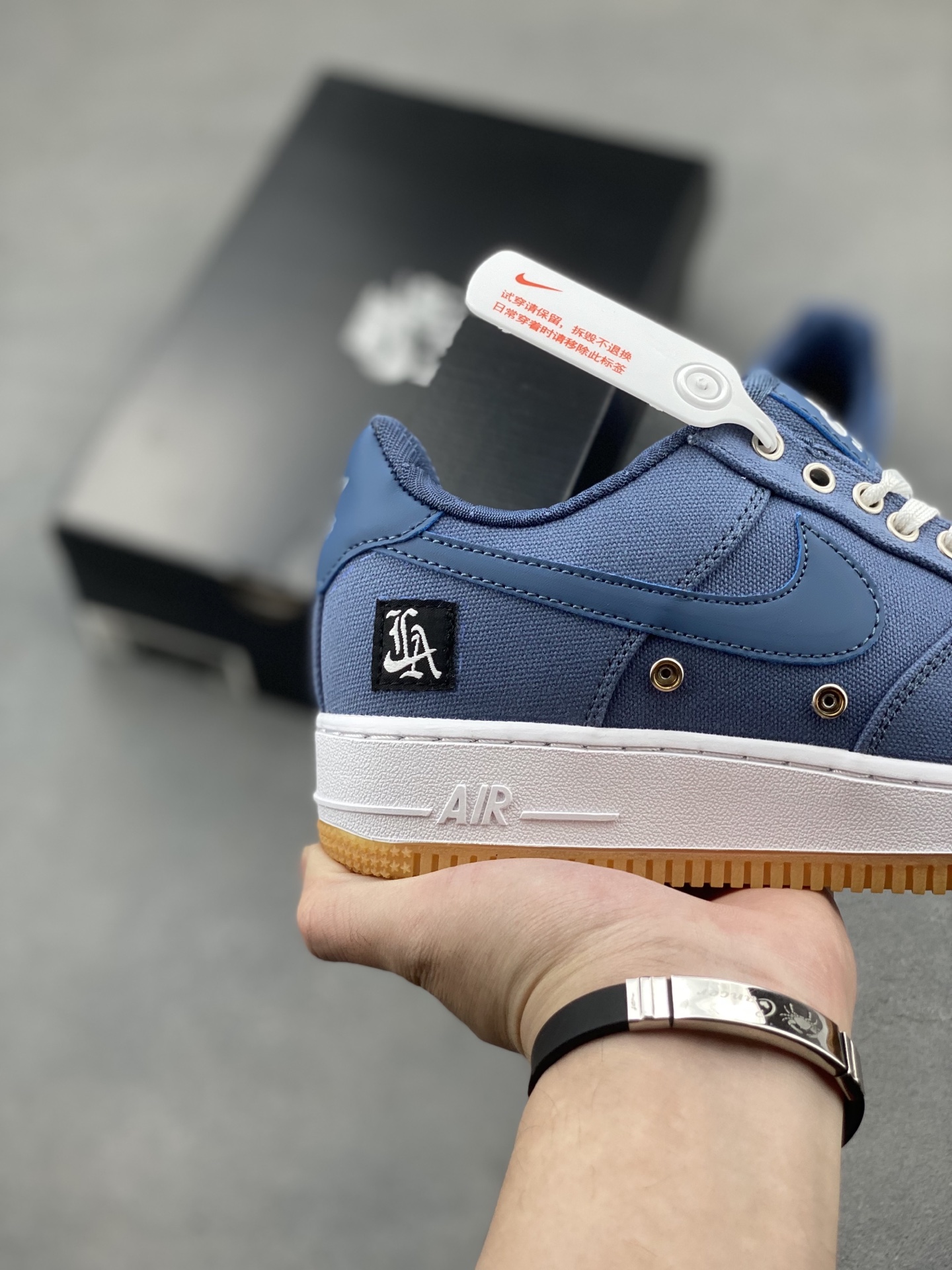 Nike Air Force 1 '07 Low Sneakers, Limited Edition Blue Denim 6 i1748550303156 6836 0 4