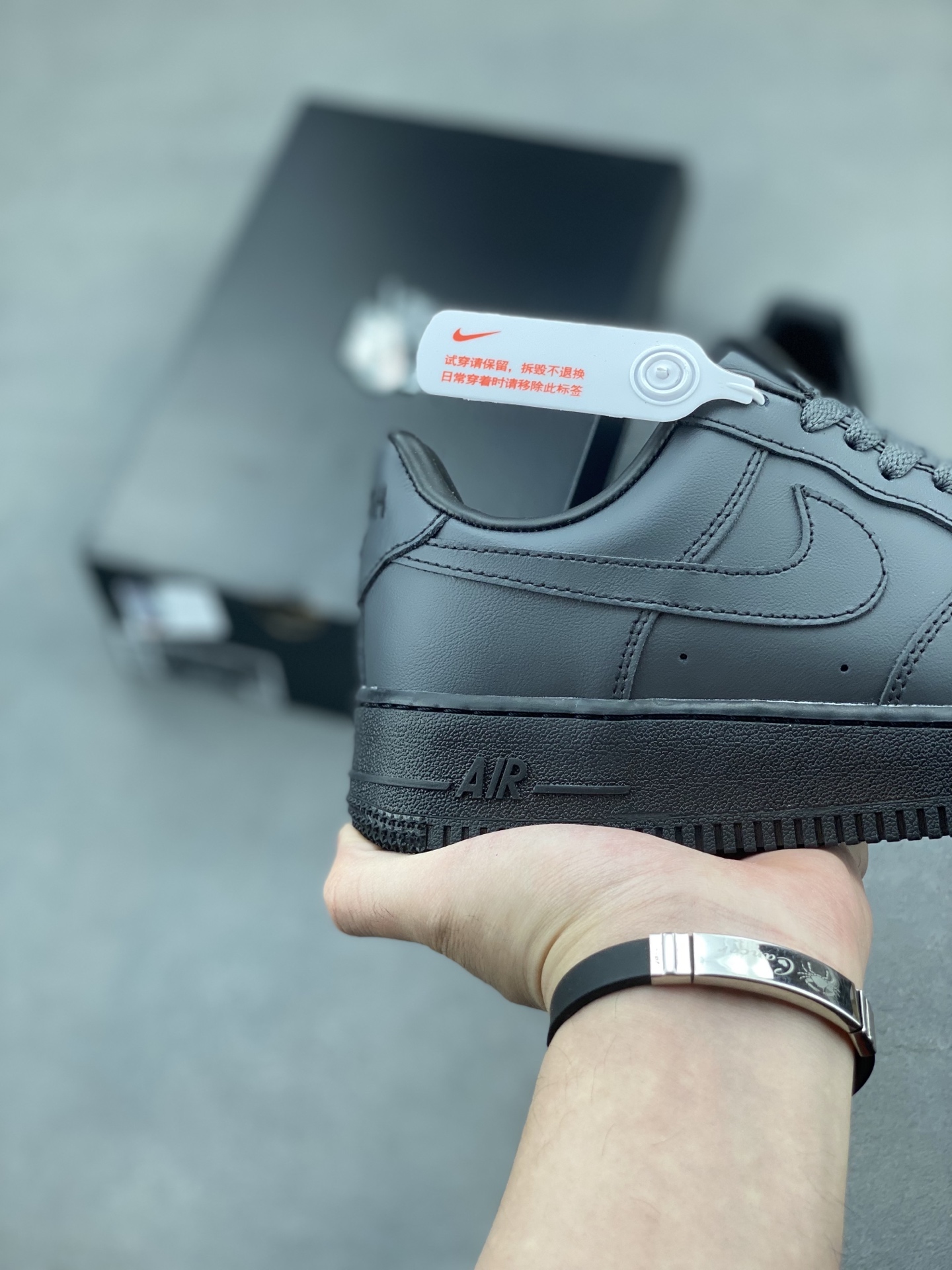 Nike Air Force 1 '07 Low Black Casual Shoes HJ9348-001 6 i1749066845378 1684 0 4