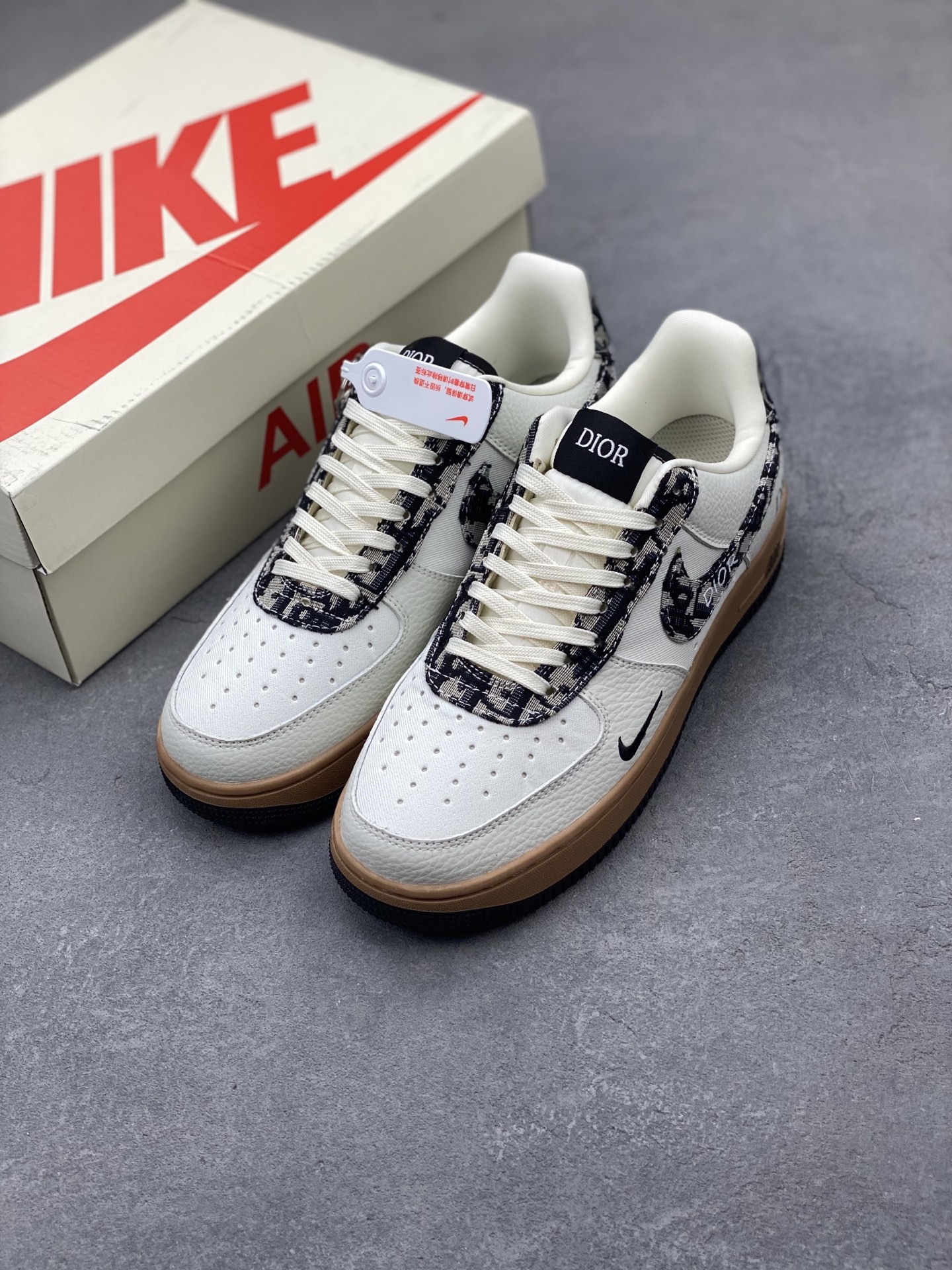 Nike Air Force 1 '07 Low Dior Custom Sneakers - Limited Edition 9 i1749067188821 5344 0 7
