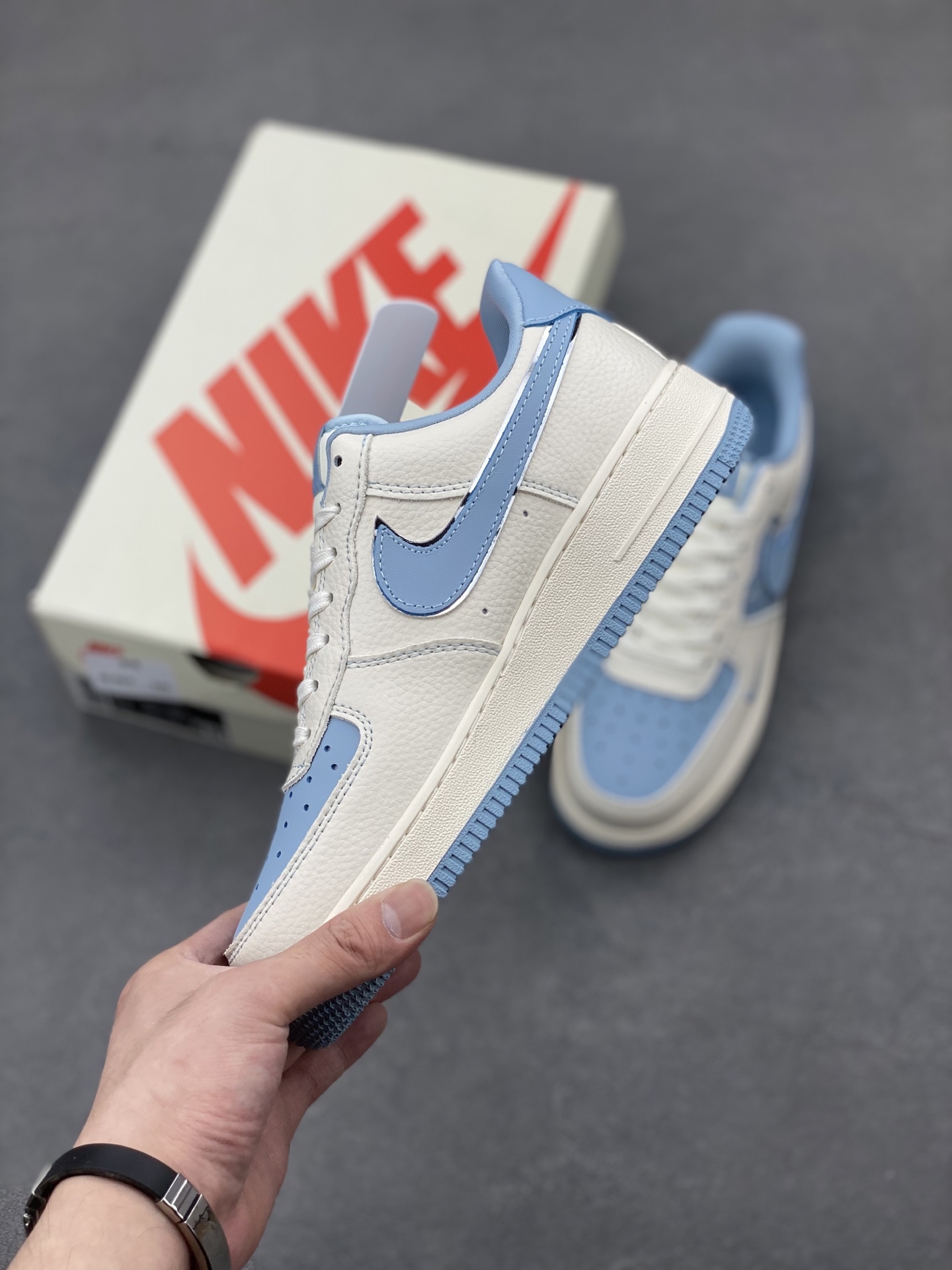 Nike Air Force 1 '07 Low White/Blue Casual Sneakers KK1988-090 4 i1749757573963 1158 0 2