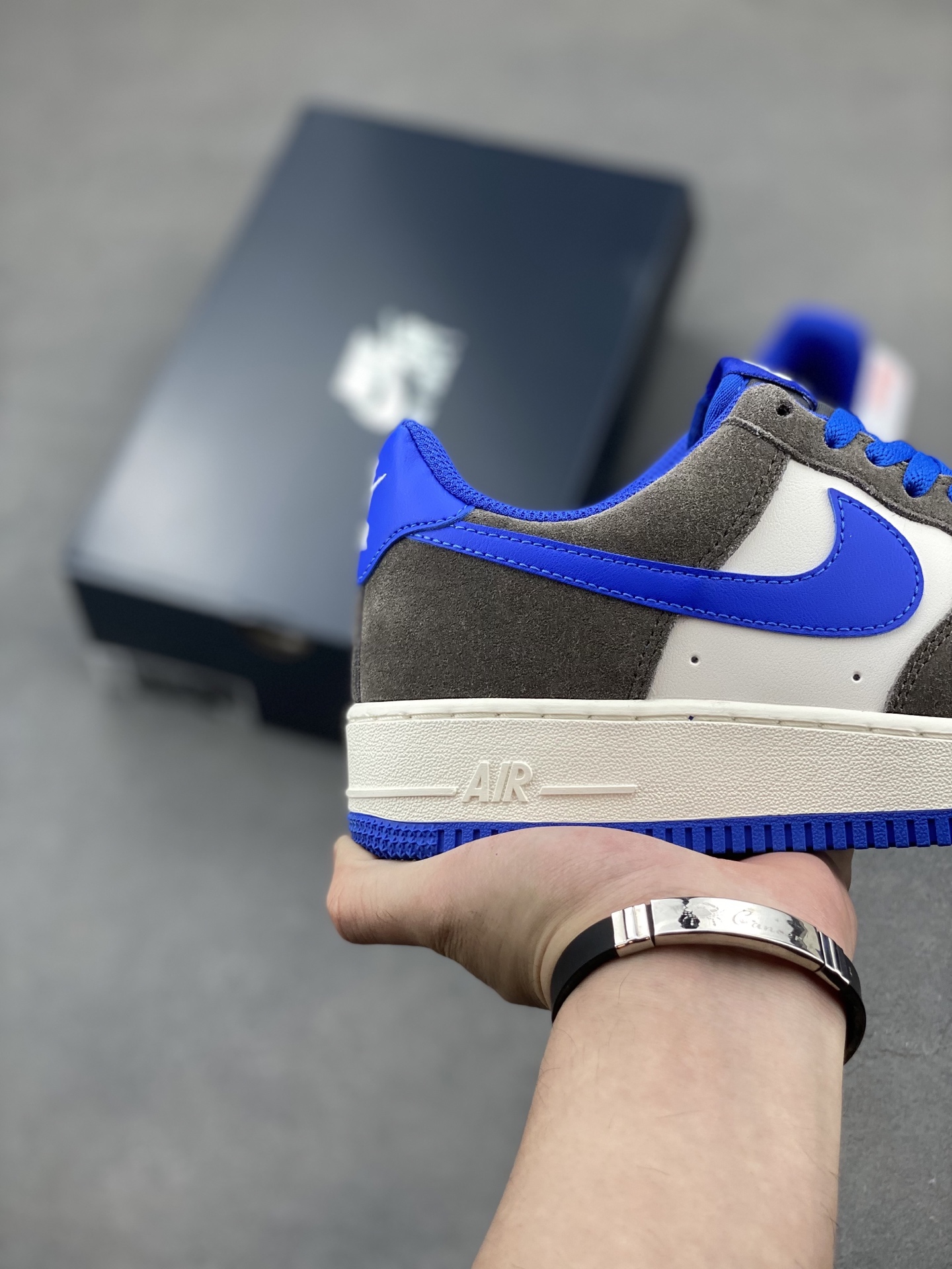 Nike Air Force 1 '07 Low Grey/Blue Sneakers - Limited Edition, Comfortable Fit 6 i1749757668247 9979 0 4