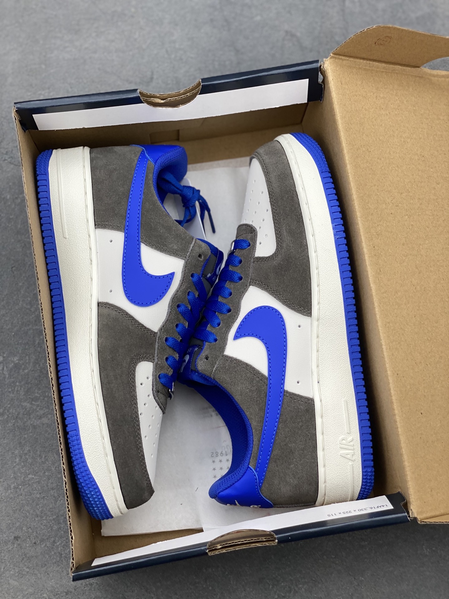 Nike Air Force 1 '07 Low Grey/Blue Sneakers - Limited Edition, Comfortable Fit 10 i1749757673585 8820 0 8