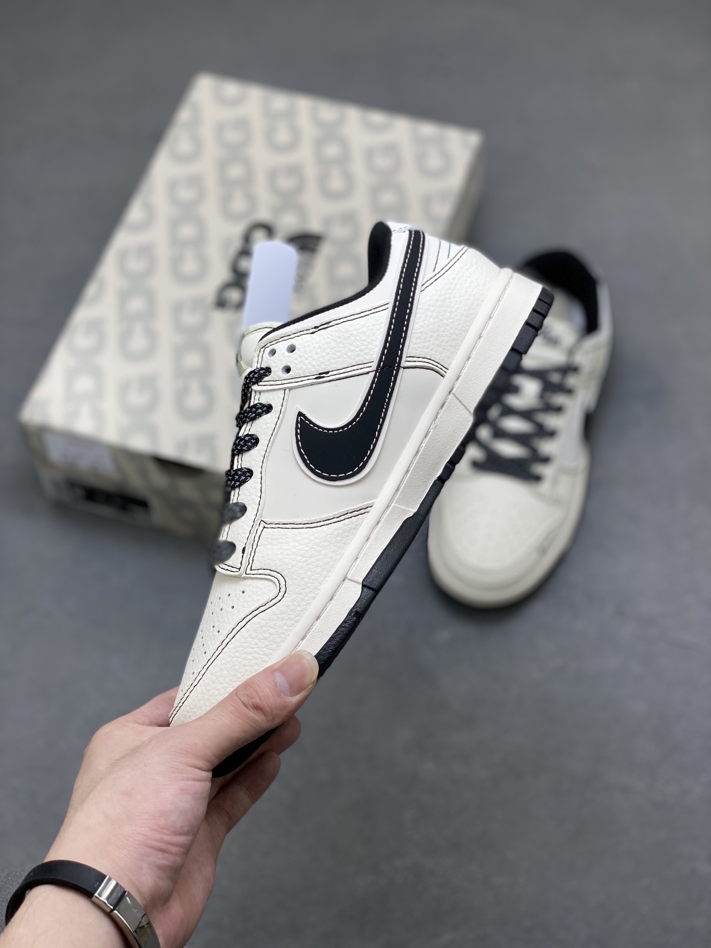 Nike Dunk Low Retro 'DIY' The North Face Casual Sneakers, JP1628-025 4 i1750616448837 1697 0 2