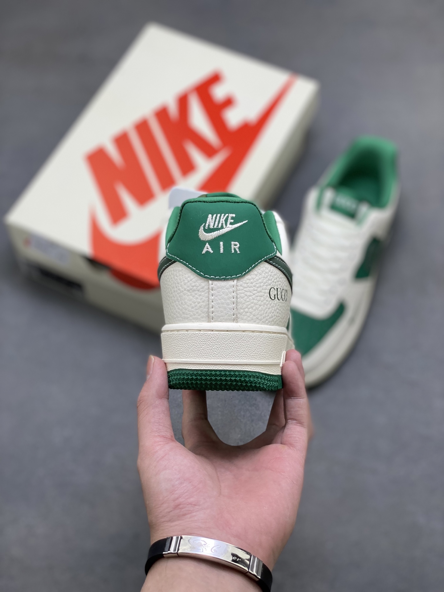 Nike Air Force 1 '07 Low Green/White Custom Sneakers - Limited Edition 5 i1752768363453 1593 0 3