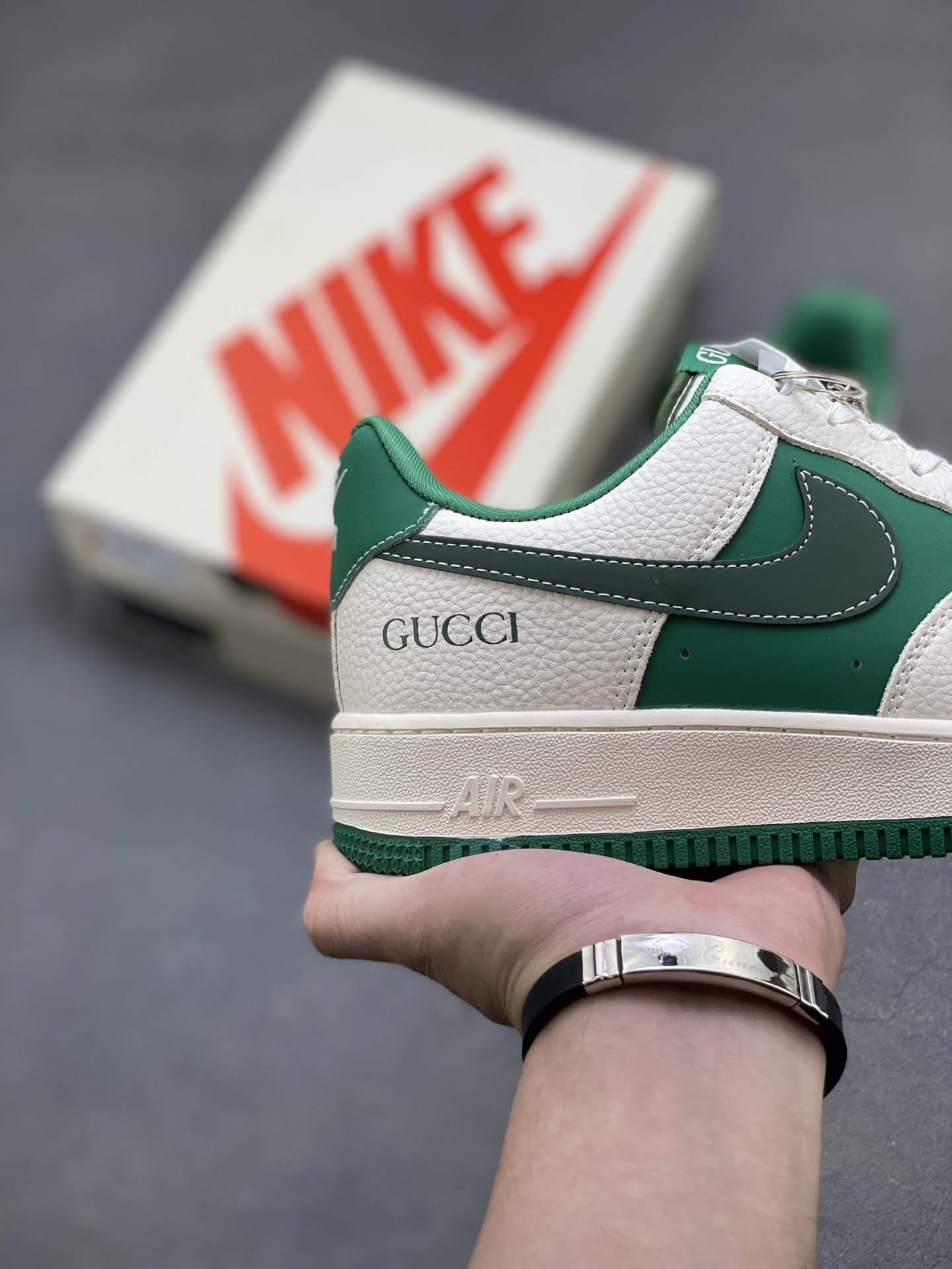 Nike Air Force 1 '07 Low Green/White Custom Sneakers - Limited Edition 6 i1752768363575 7797 0 4