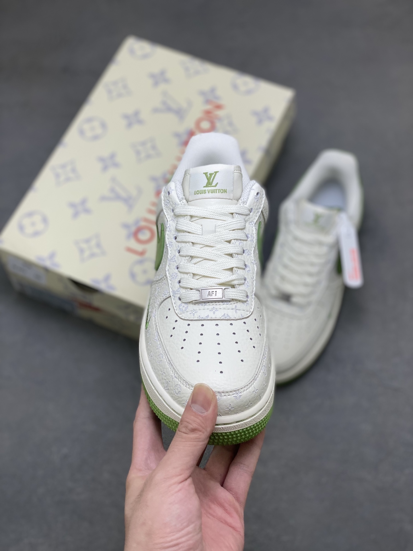Nike Air Force 1 '07 Low Louis Vuitton Custom Sneakers - Limited Edition 3 i1752768900381 1905 0 1