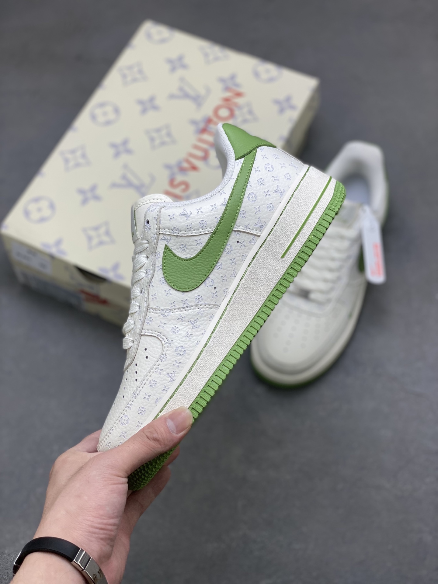 Nike Air Force 1 '07 Low Louis Vuitton Custom Sneakers - Limited Edition 4 i1752768901005 7910 0 2