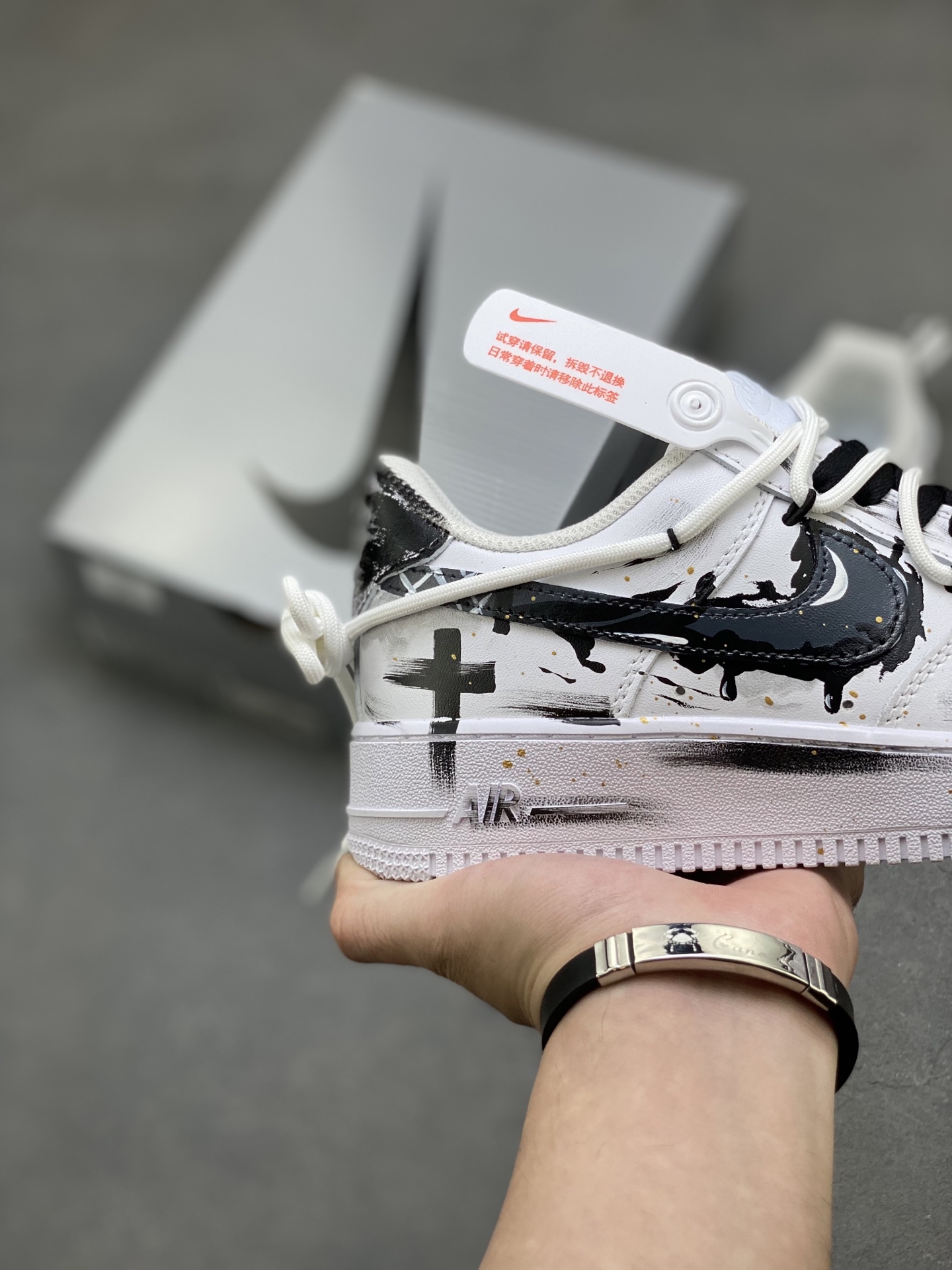 Nike Air Force 1 '07 Low White/Black Casual Sneakers CW2288-111 6 i1753460332351 287 0 4