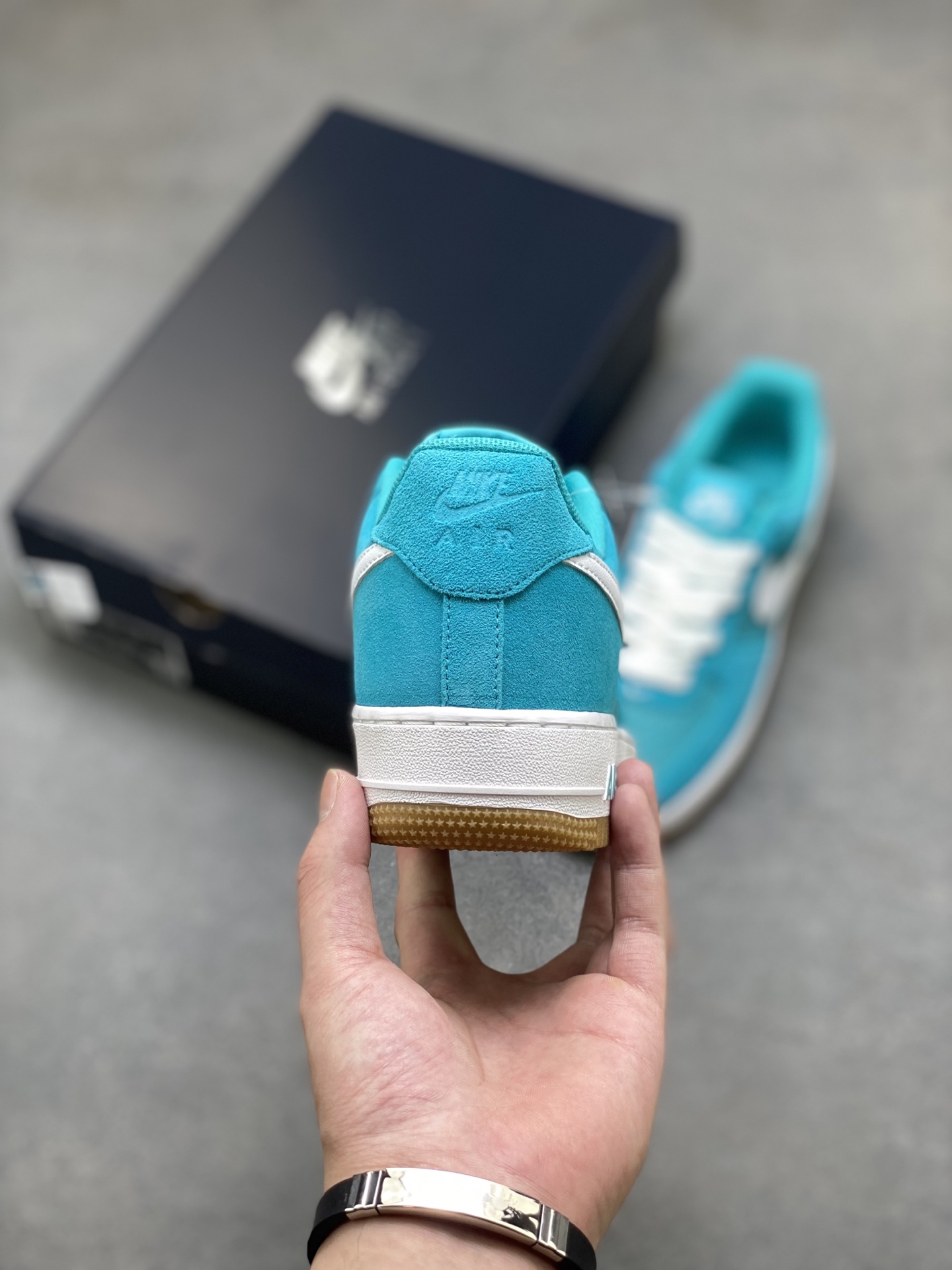 Nike Air Force 1 '07 Low Turquoise Blue & White, Limited Edition Sneakers 5 i1753806347064 1282 0 3
