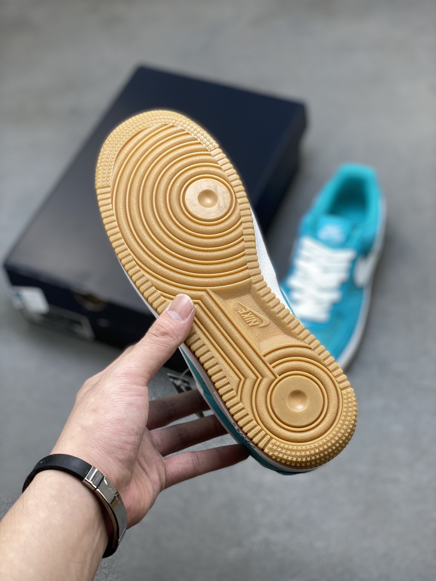 Nike Air Force 1 '07 Low Turquoise Blue & White, Limited Edition Sneakers 7 i1753806357687 1355 0 5