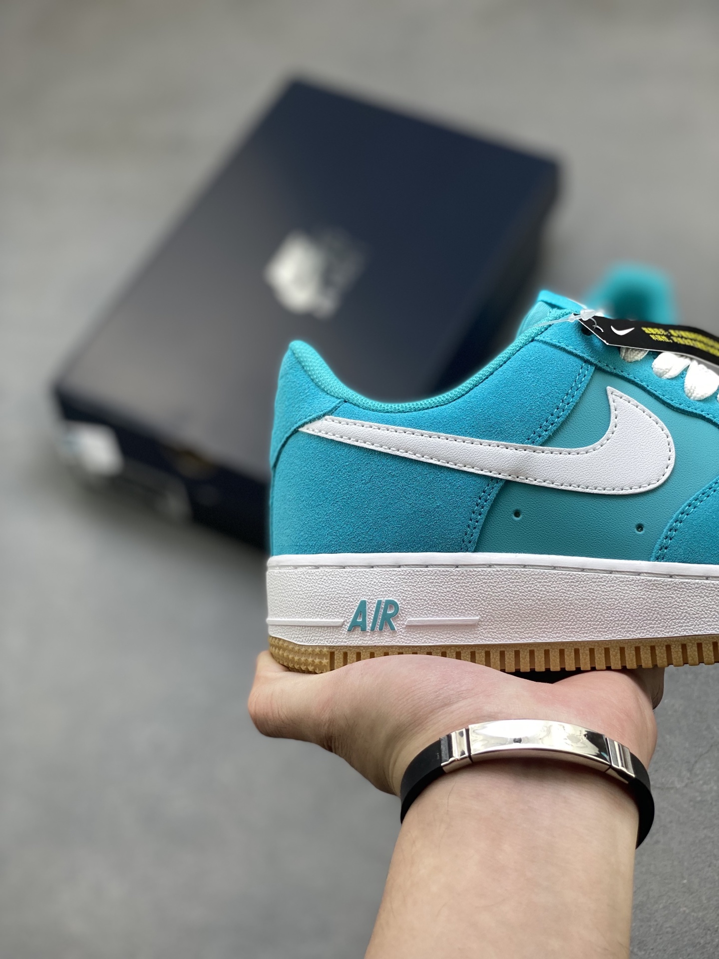 Nike Air Force 1 '07 Low Turquoise Blue & White, Limited Edition Sneakers 6 i1753806357773 1295 0 4