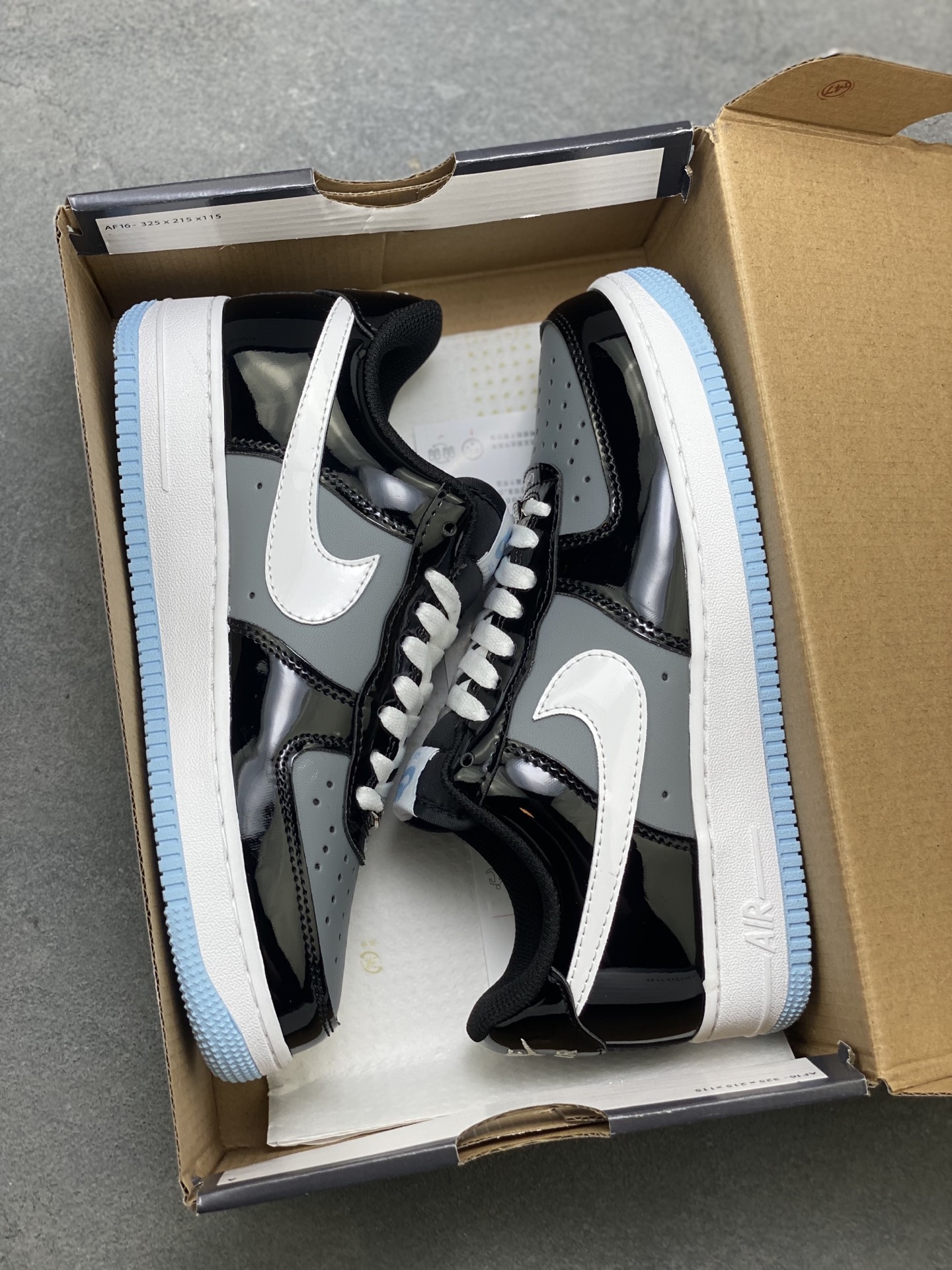 Nike Air Force 1 '07 Low Black Grey White - Limited Edition Sneaker 10 i1753806439880 1161 0 8