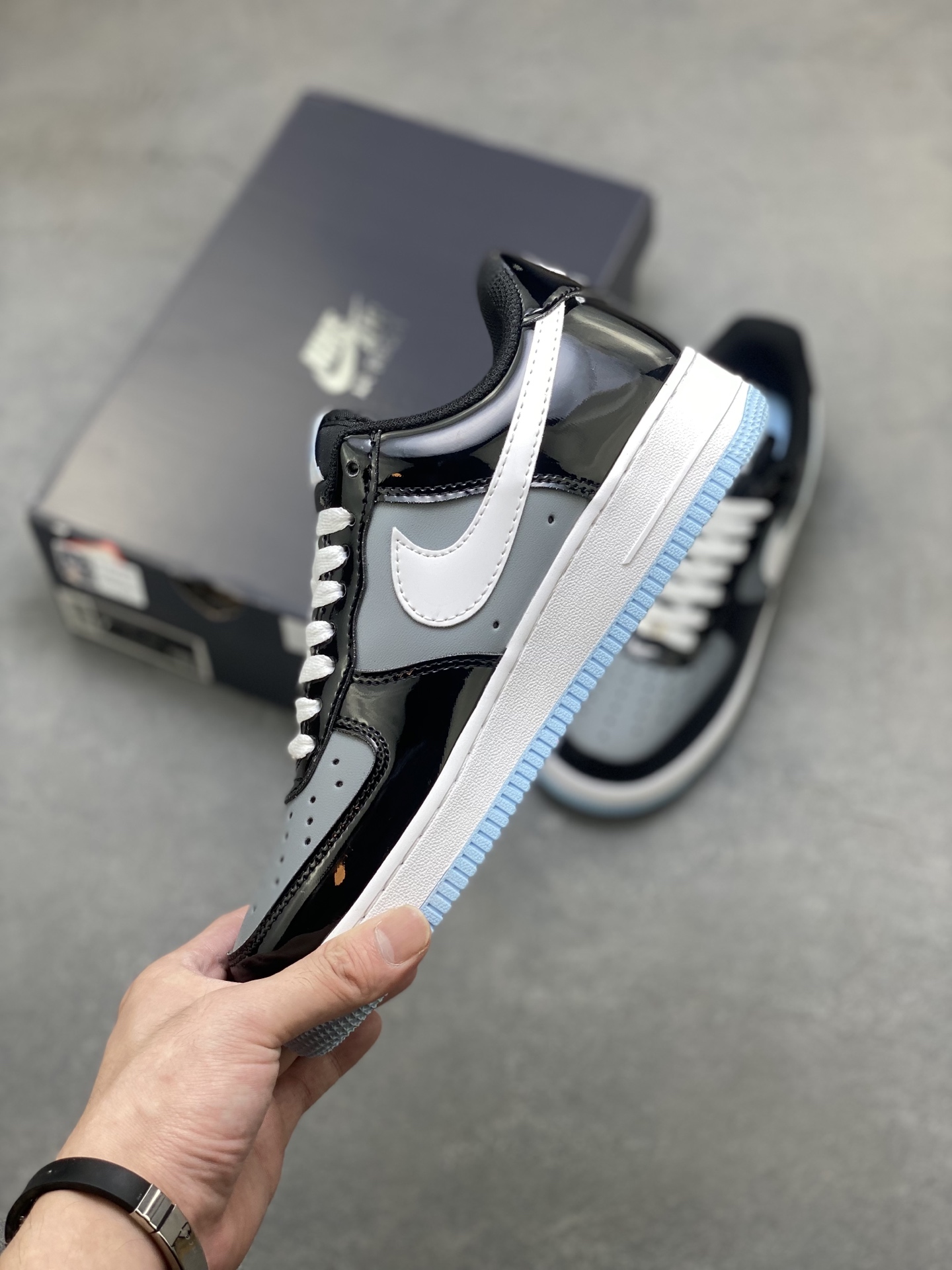 Nike Air Force 1 '07 Low Black Grey White - Limited Edition Sneaker 4 i1753806440723 5701 0 2