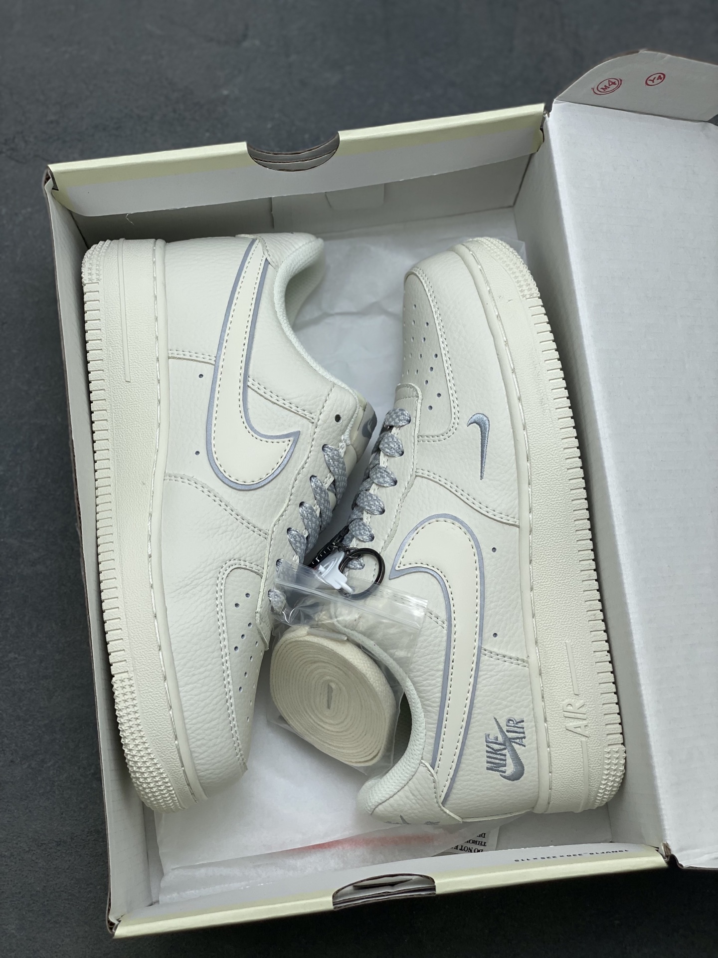 Nike Air Force 1 '07 Low Ivory/Grey Limited Edition Sneakers - Size 36-45 10 i1753806519616 2695 0 8