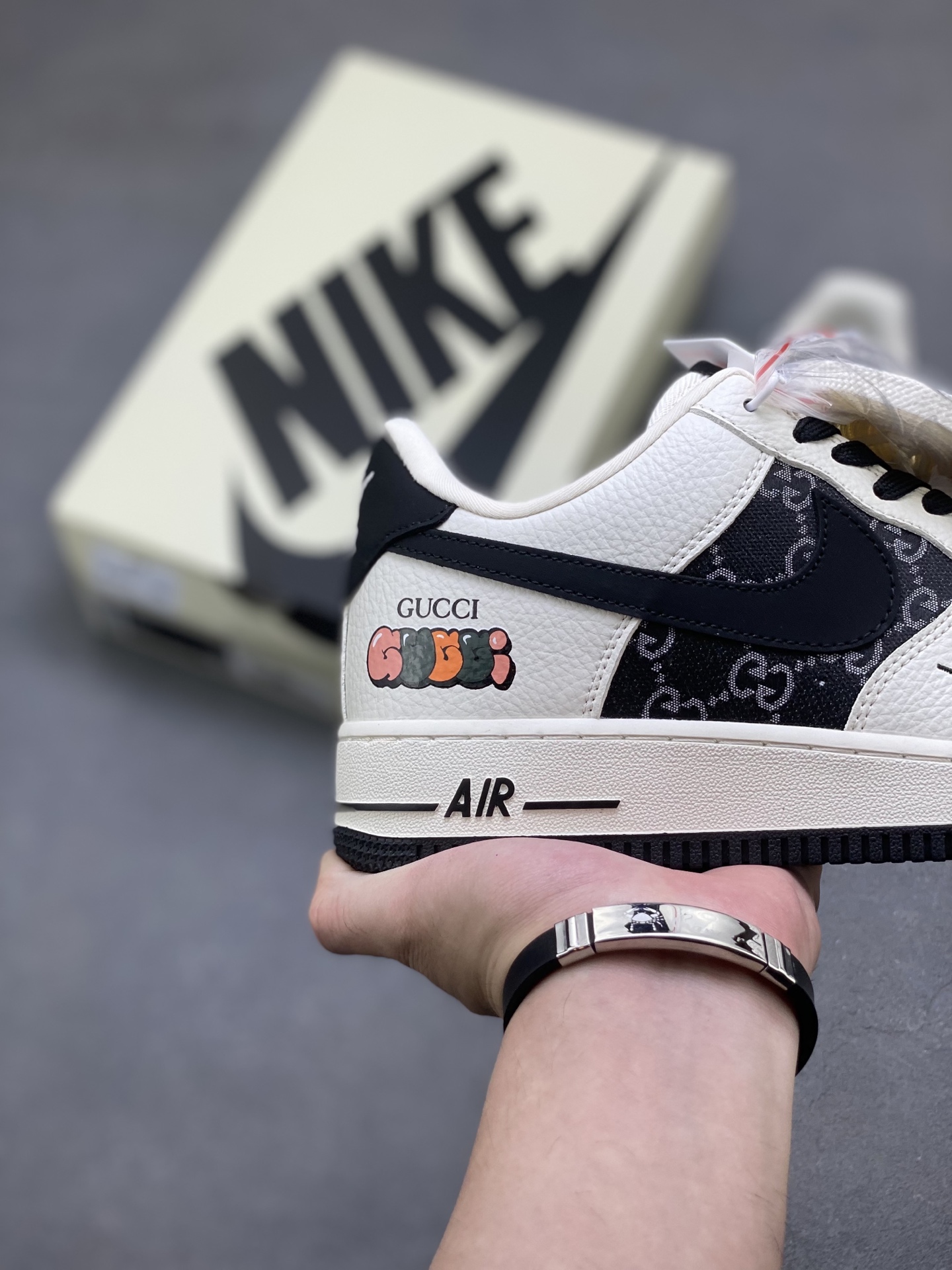 Nike Air Force 1 '07 Low Custom Gucci Sneakers - Limited Edition Style 6 i1754589426185 6038 0 4