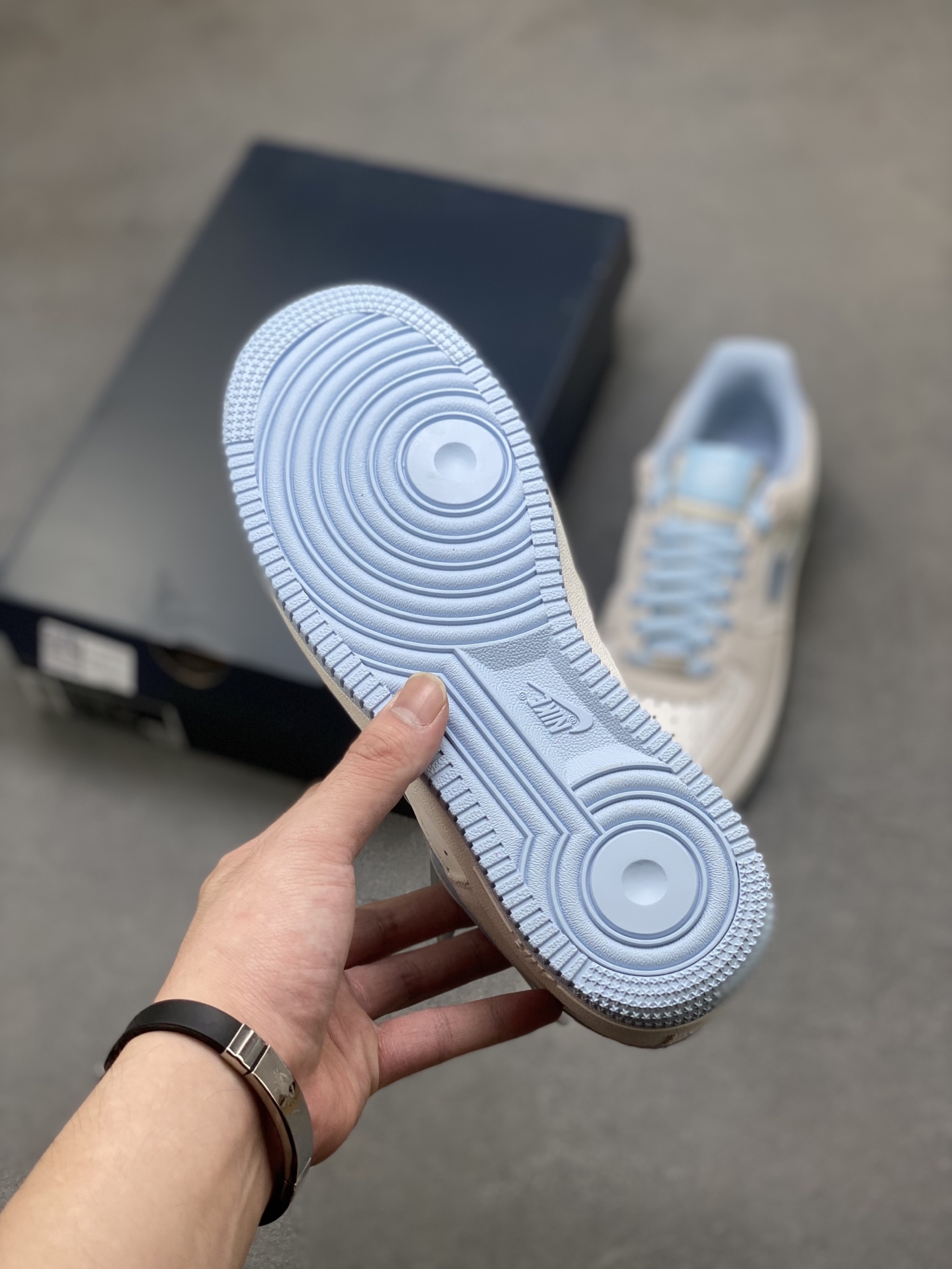 Nike Air Force 1 '07 Low Gray Blue Stitching Casual Sneakers 7 i1754589619099 8554 0 5