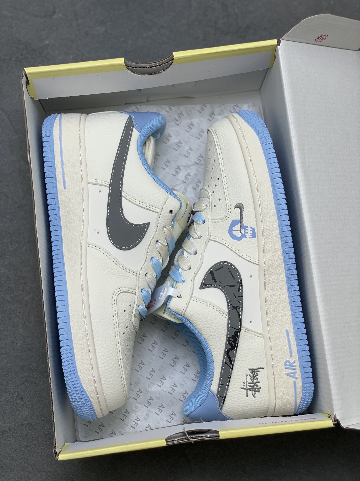 Nike Air Force 1 '07 Low Stussy Fossil Stone Men's Sneakers 10 i1754848714302 7833 0 8