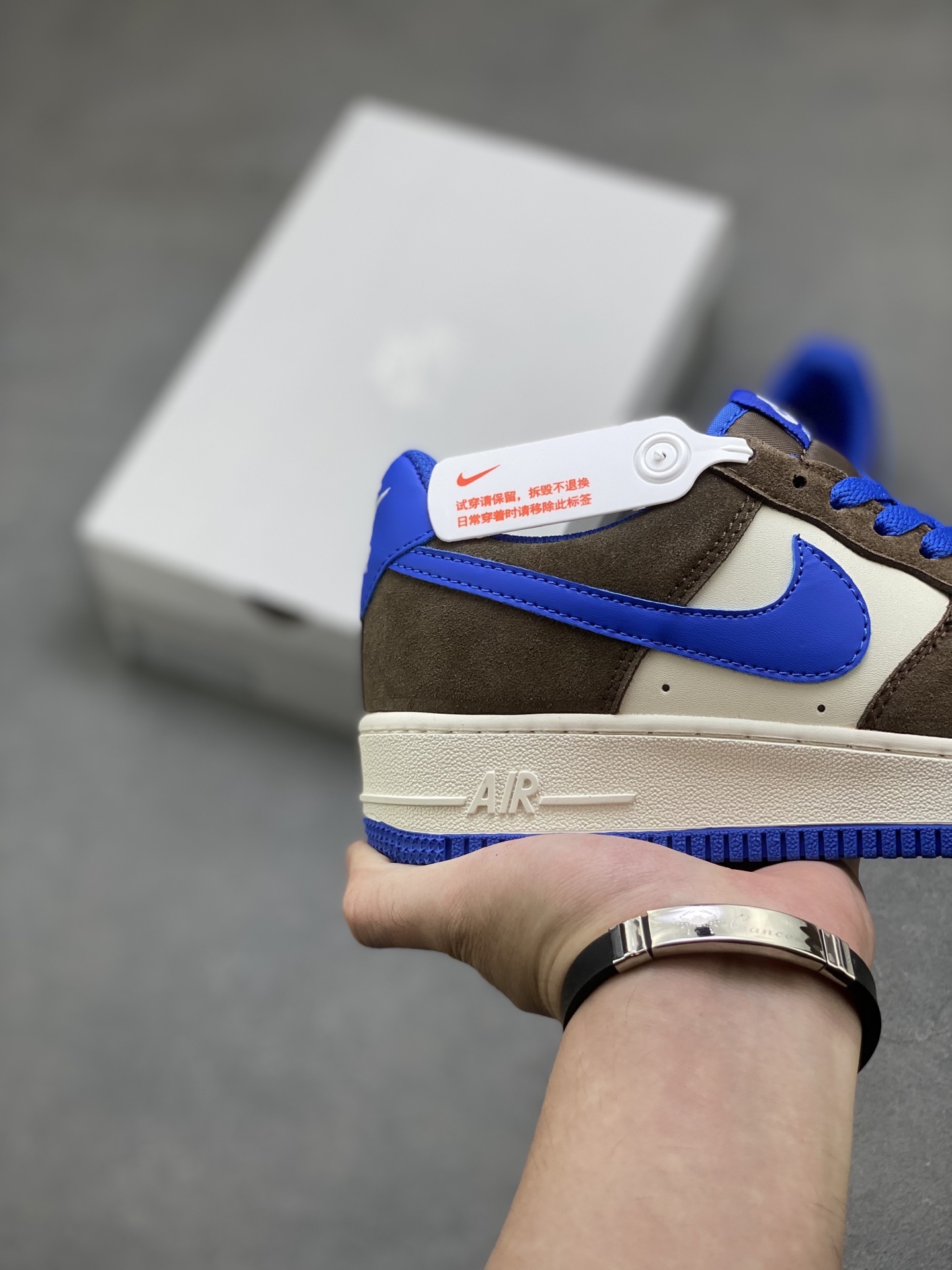 Nike Air Force 1 '07 Low Brown/Blue Limited Edition Sneakers 6 i1754848967089 7598 0 4