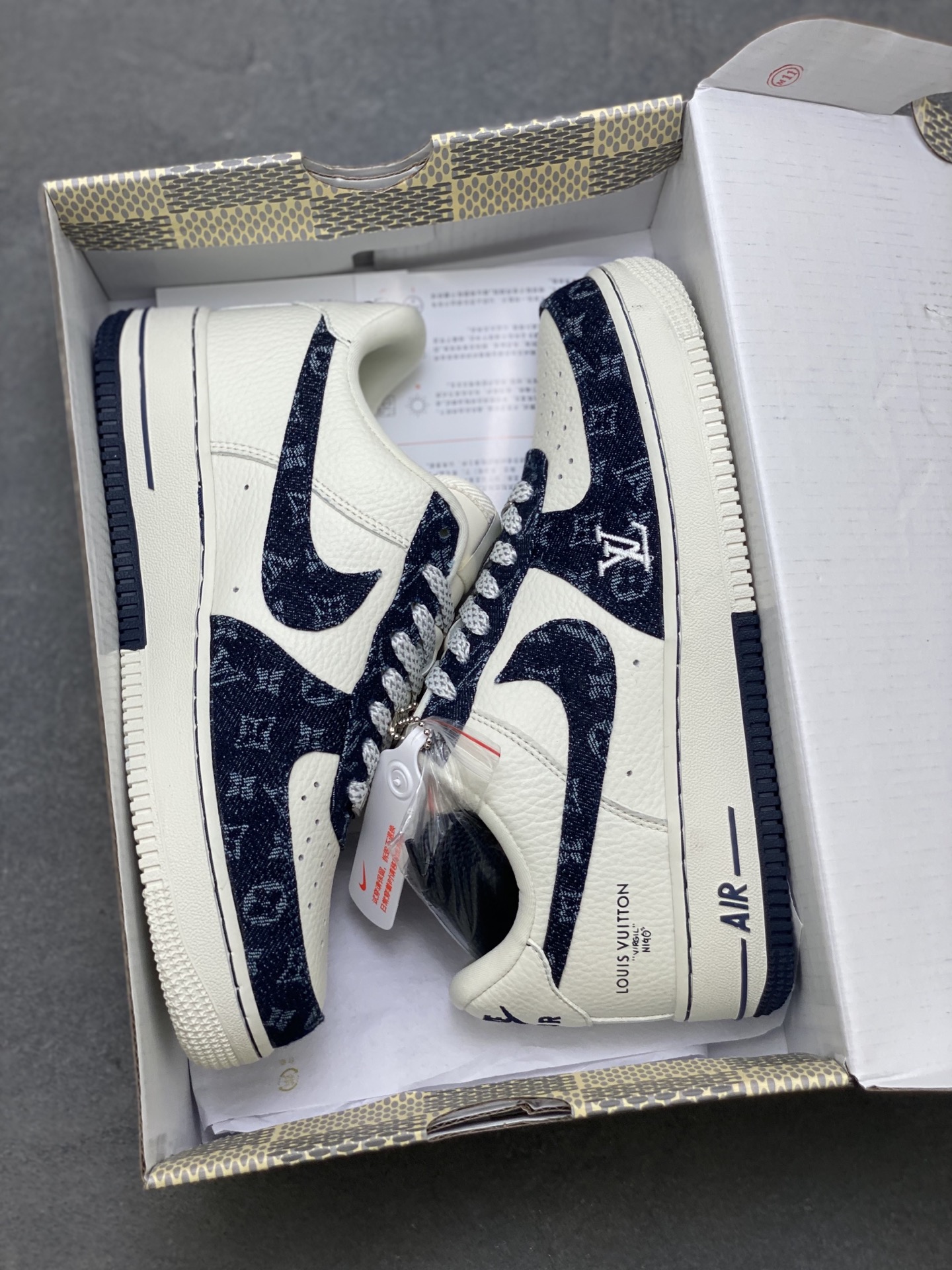 Nike Air Force 1 Low Louis Vuitton Custom Sneakers Designer Shoes 10 i1755015078079 25 0 8