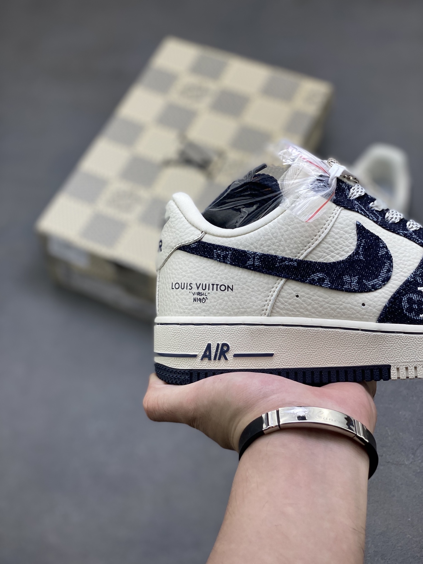 Nike Air Force 1 Low Louis Vuitton Custom Sneakers Designer Shoes 6 i1755015079751 86 0 4