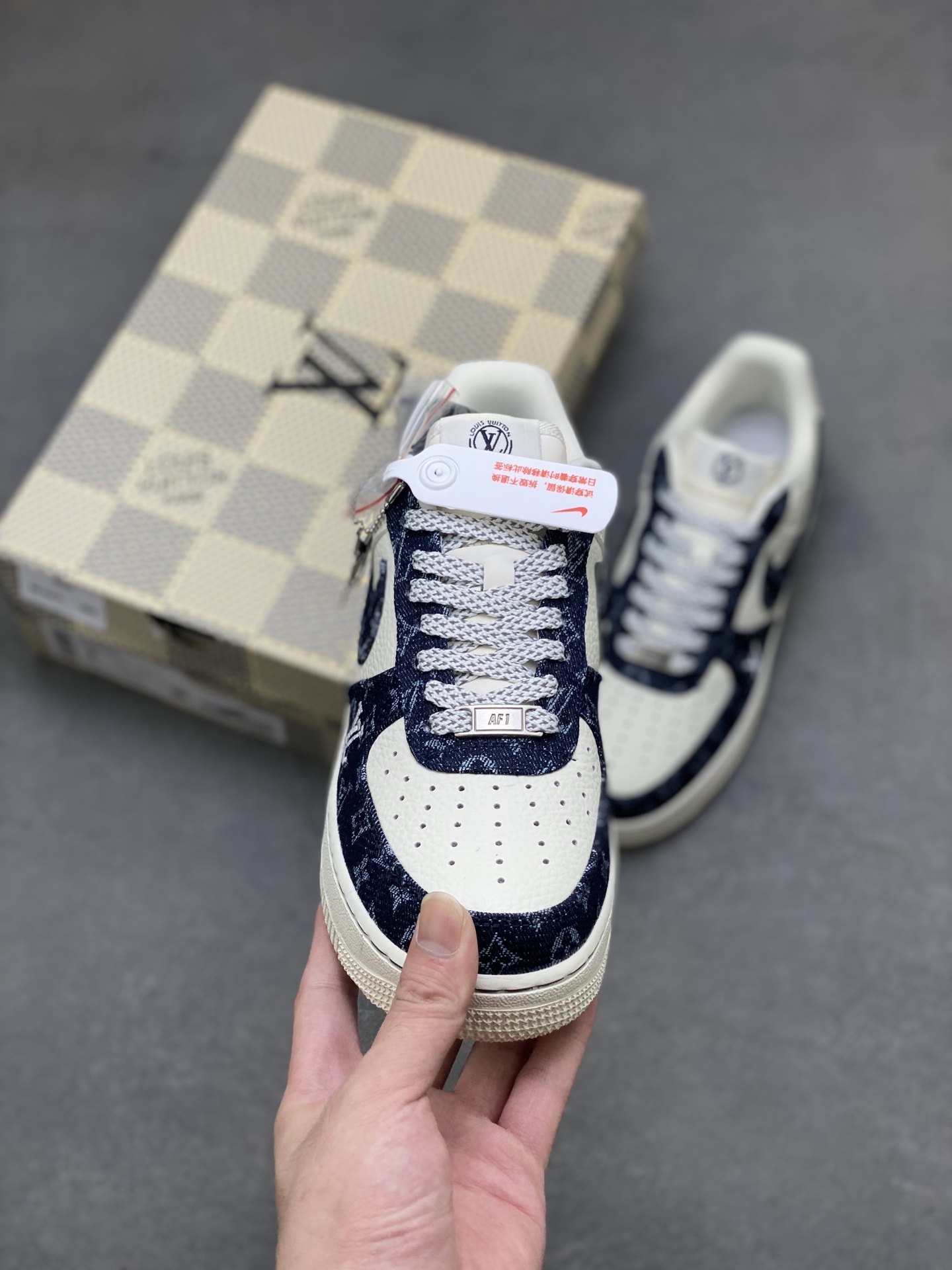 Nike Air Force 1 Low Louis Vuitton Custom Sneakers Designer Shoes 3 i1755015079882 93 0 1