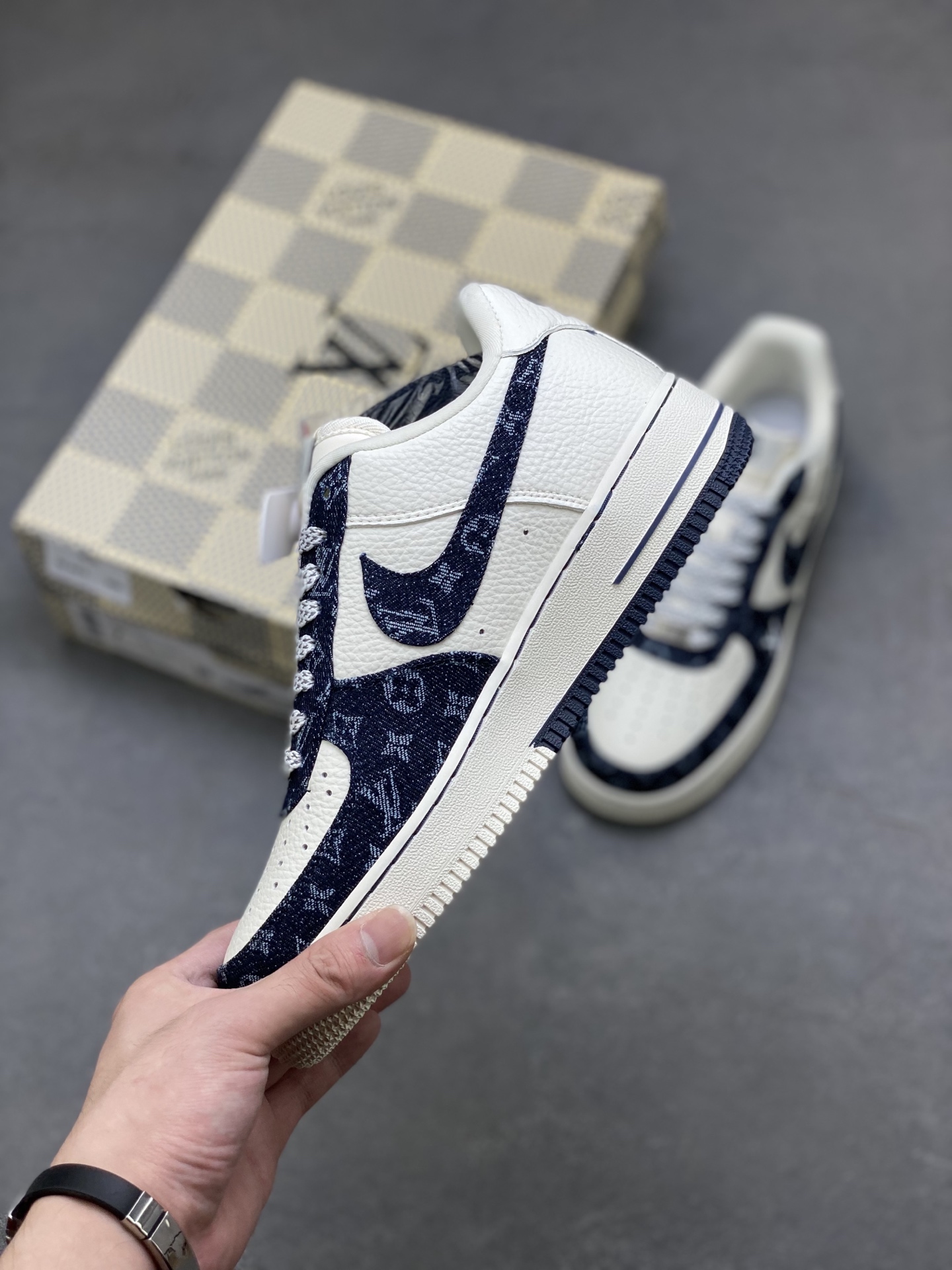 Nike Air Force 1 Low Louis Vuitton Custom Sneakers Designer Shoes 4 i1755015083063 6114 0 2