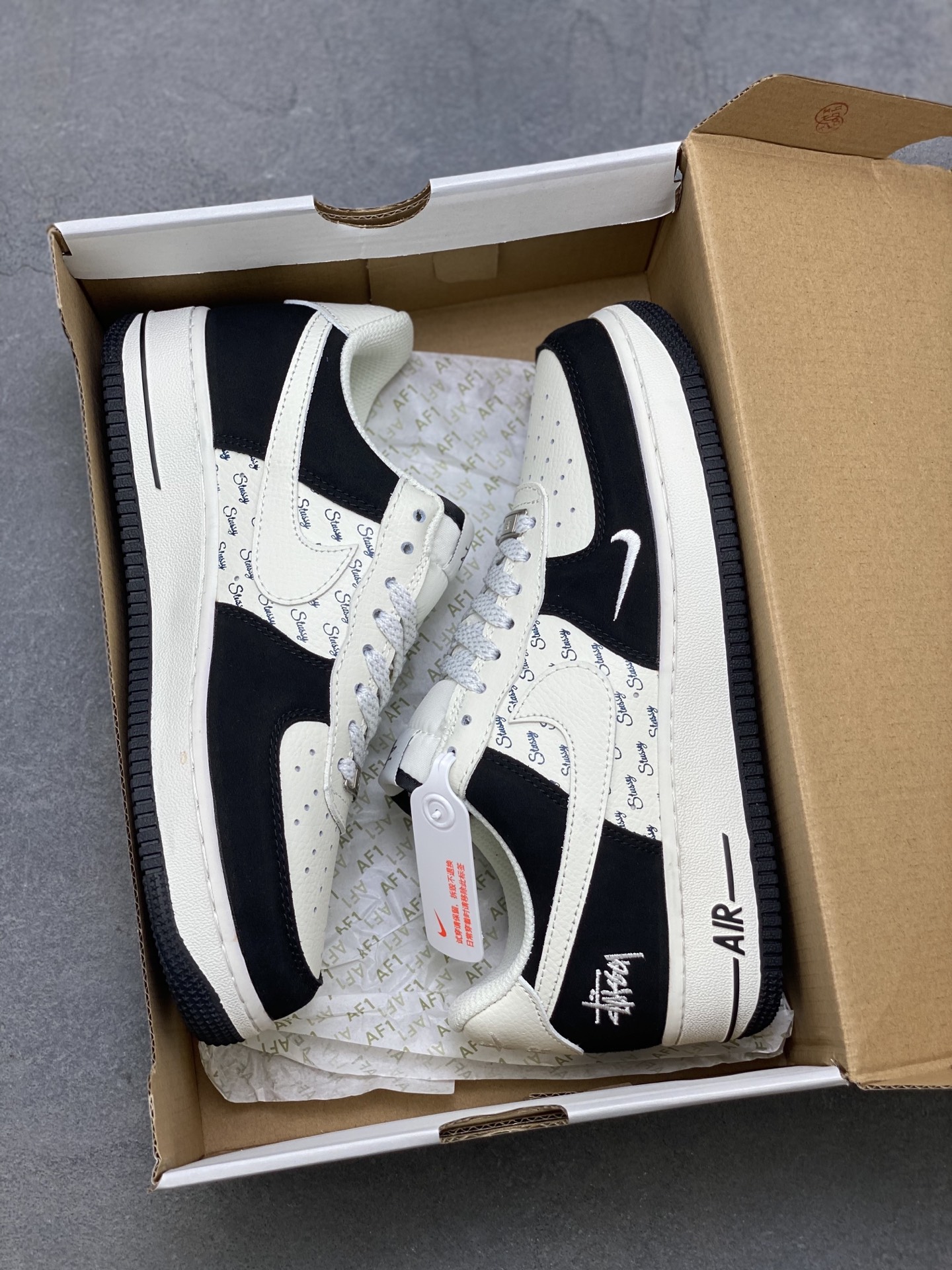 Nike Air Force 1 '07 Low Black and White Sneakers Size 36-45 10 i1755015223794 3079 0 8