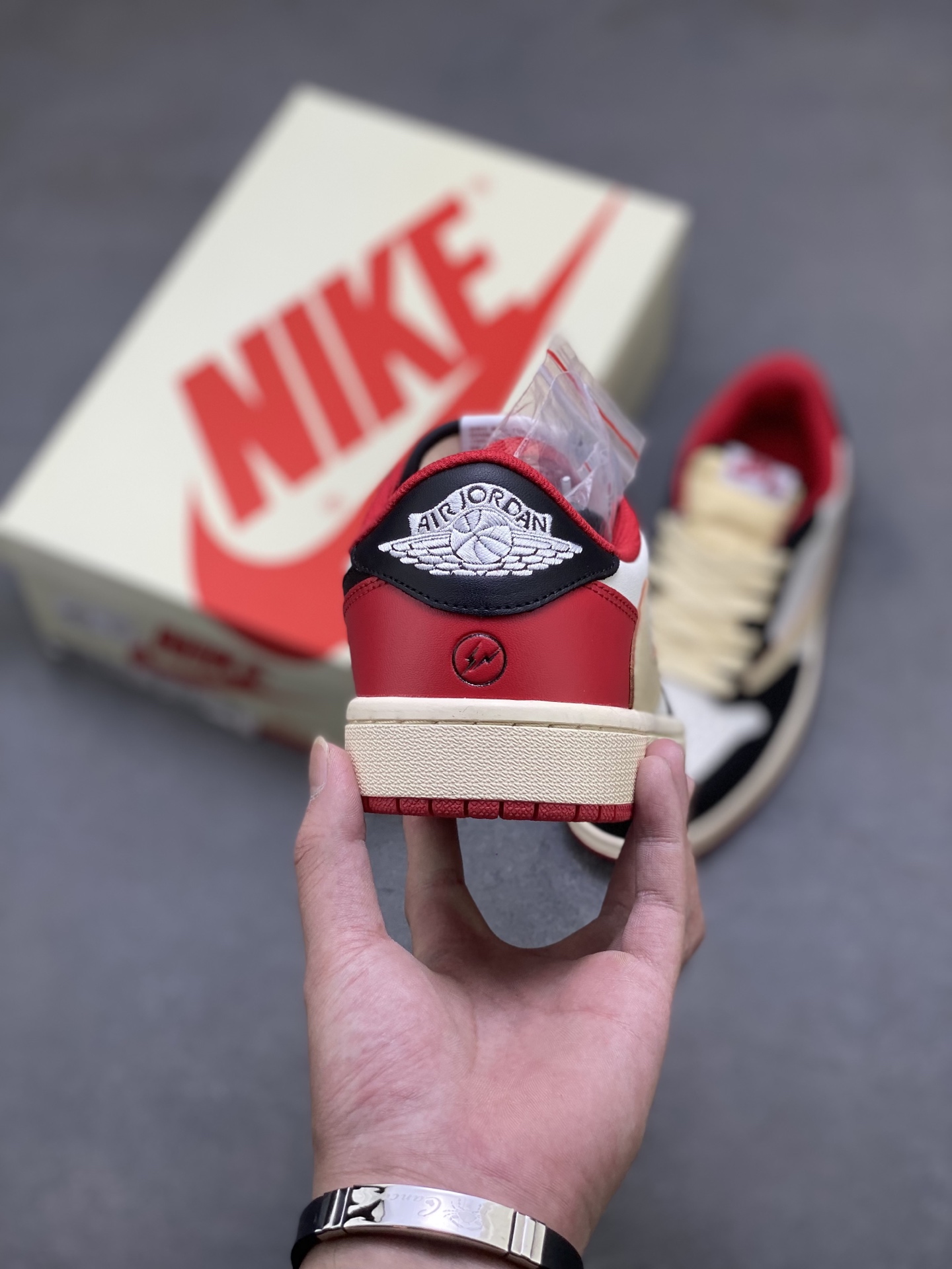 Air Jordan 1 Low Travis Scott Reverse Mocha - Low Culture Basketball Shoes 4 i1755717725101 3066 0 3