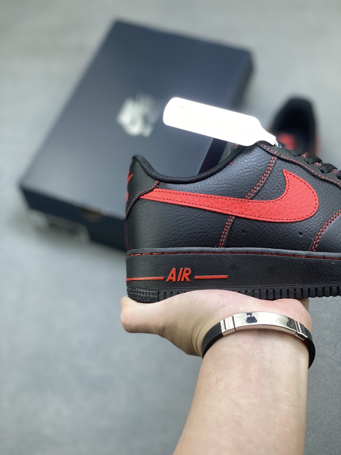 Nike Air Force 1 '07 Low Black/Red Limited Edition Sneakers HQ2037-005 6 i1757521316273 6807 0 4