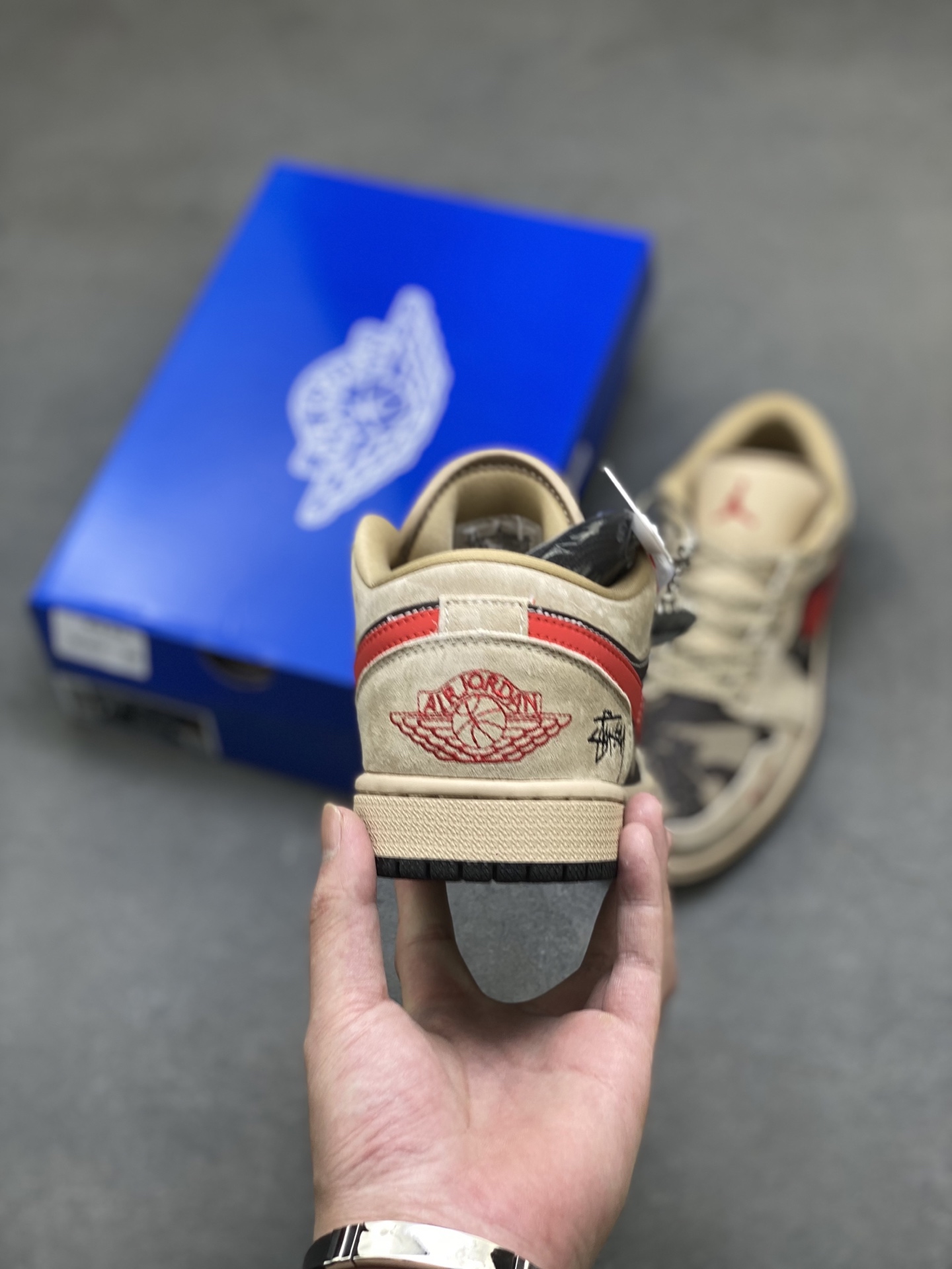 Air Jordan 1 Low x Travis Scott x Stüssy - Limited Edition Sneakers 4 i1759859612532 2383 0 3