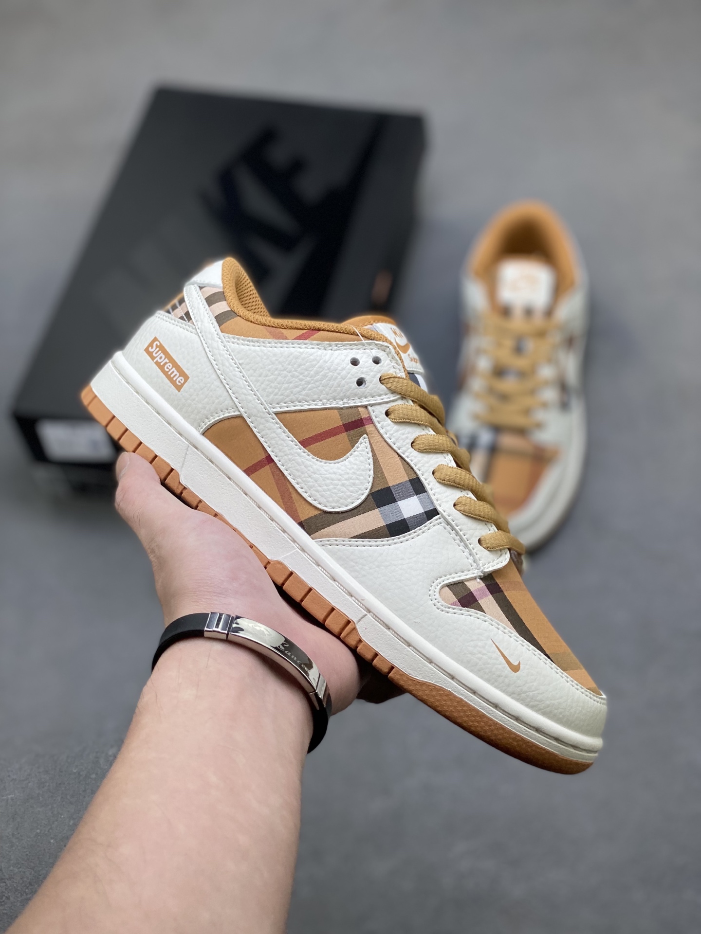 Nike SB Dunk Low Anniversary High-End Custom Low-Top Casual Skateboarding Shoes