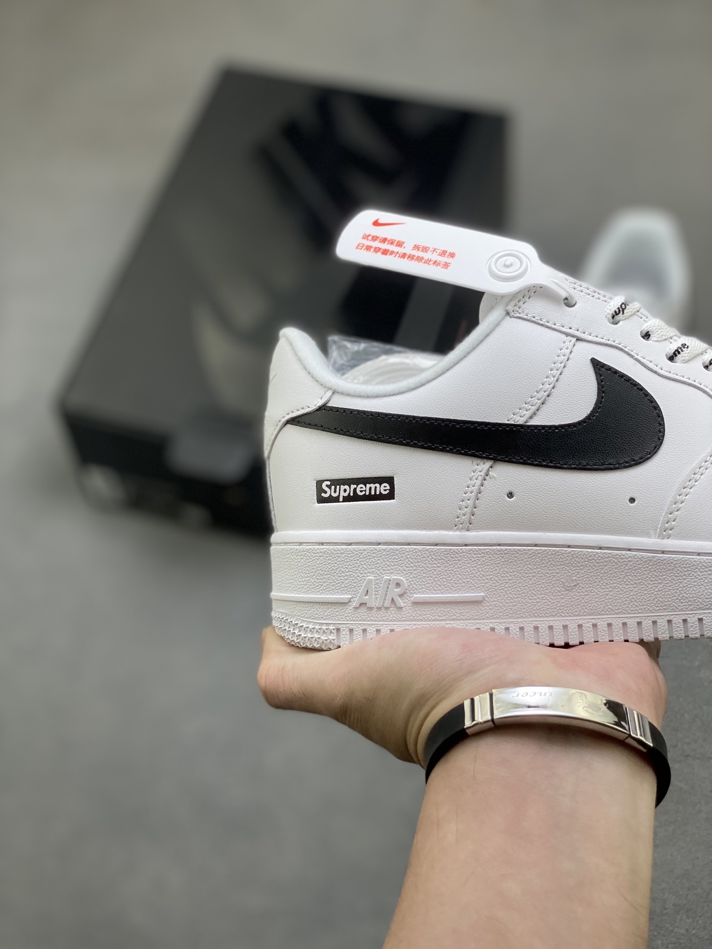 Nike Air Force 1 '07 Low White/Black Sneakers CU9225-102 Limited Edition 6 i1760717214425 7582 0 4