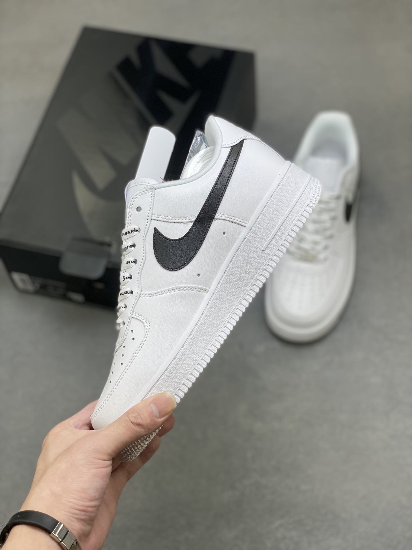 Nike Air Force 1 '07 Low White/Black Sneakers CU9225-102 Limited Edition 4 i1760717216636 4229 0 2
