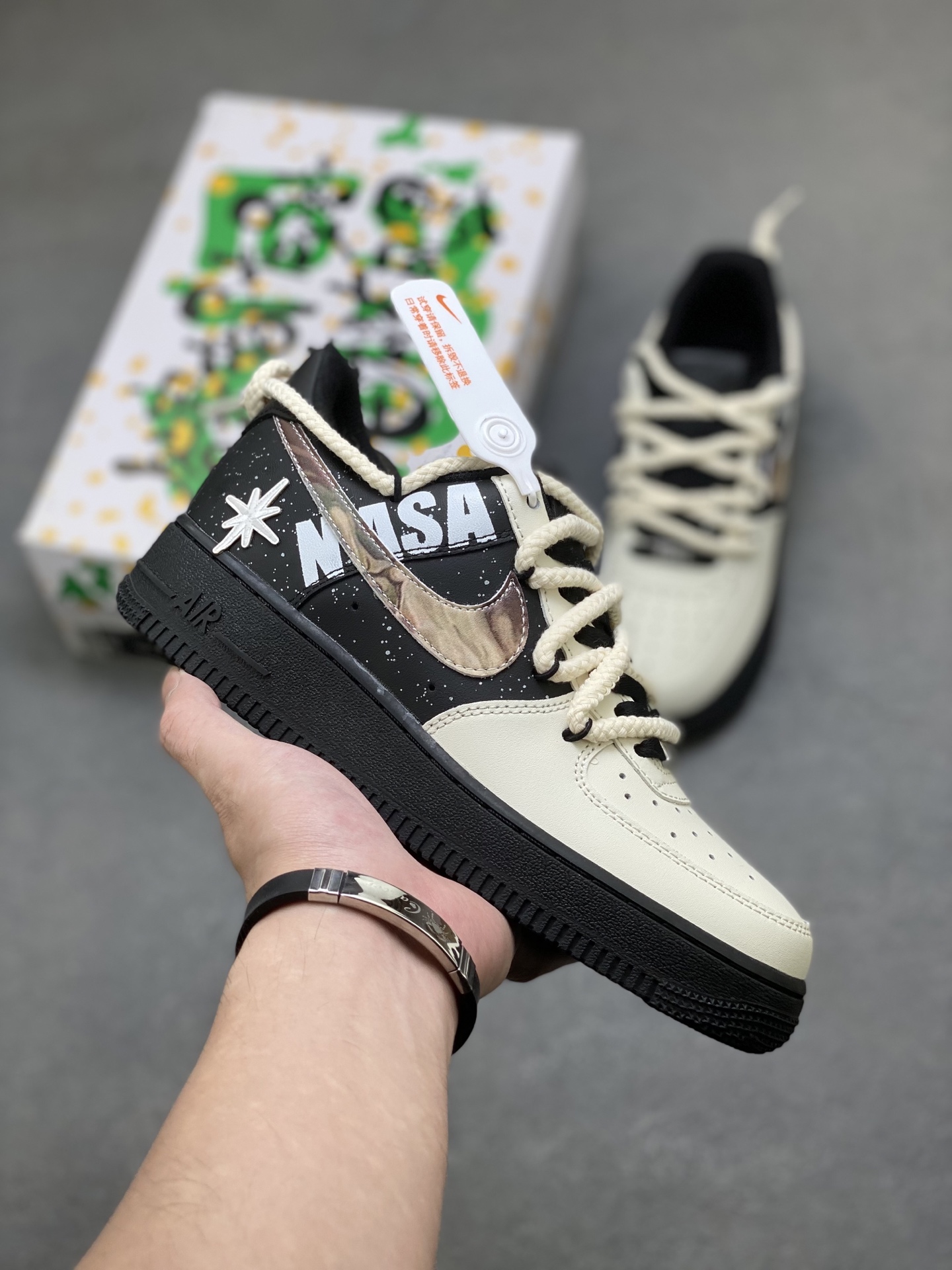 Nike Air Force 1 '07 Low NASA Edition - Limited Release, Premium Comfort