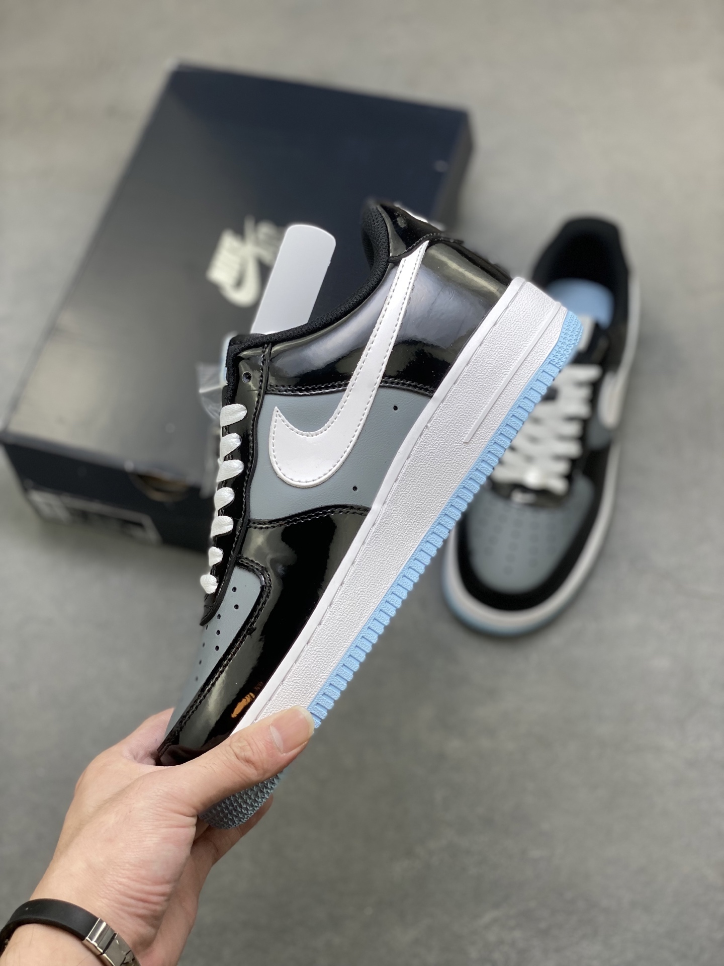 Nike Air Force 1 '07 Low Black/Grey Limited Edition Sneakers 4 i1760717498887 7505 0 2