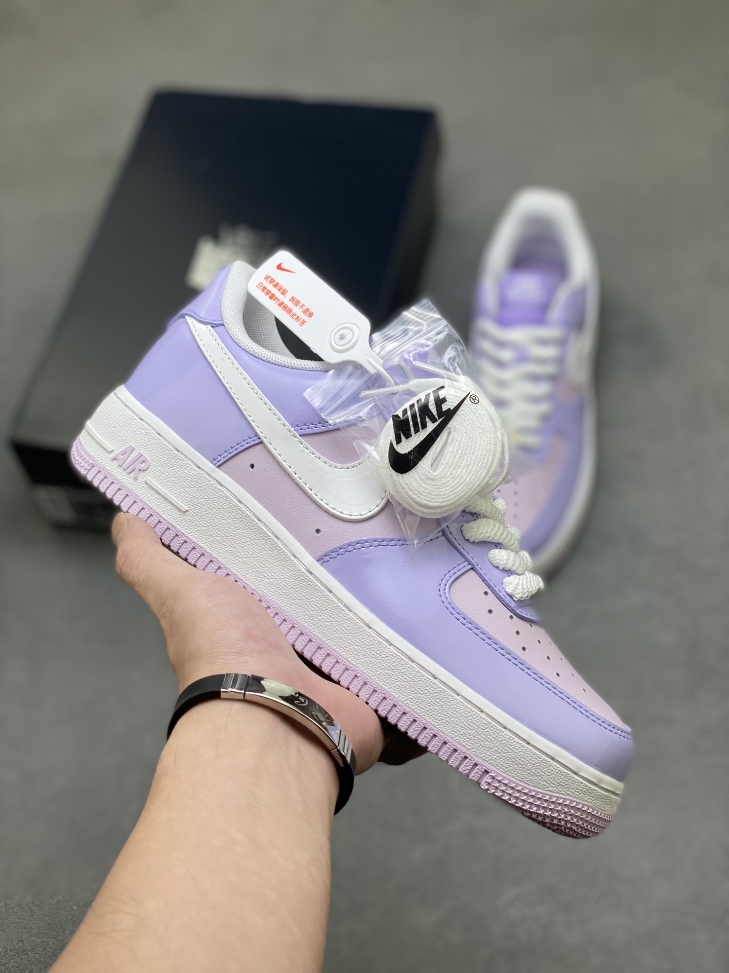 Nike Air Force 1 '07 Low Purple White Casual Sneakers HV9405-500