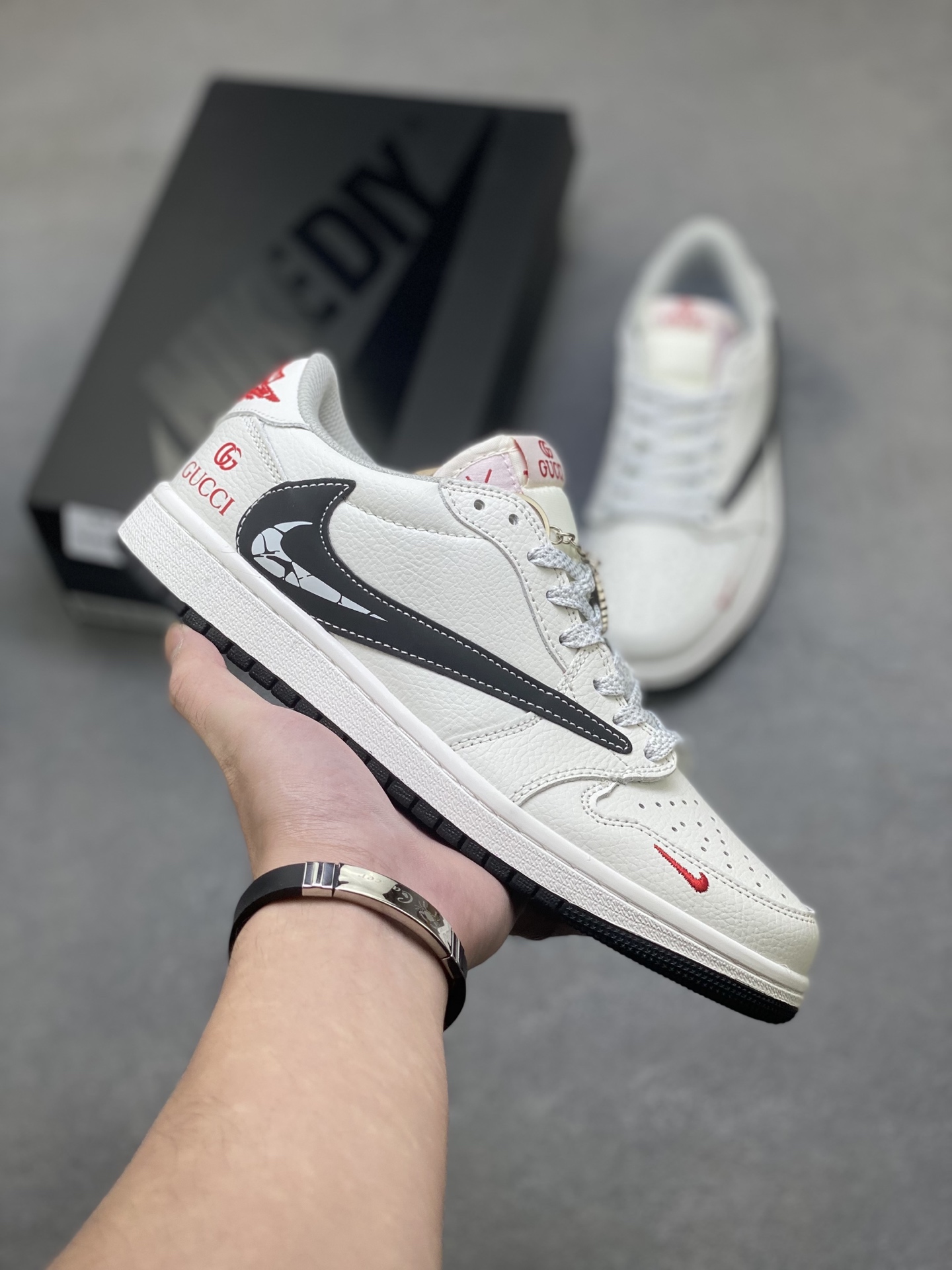 Air Jordan 1 Low Travis Scott x Fragment Design x Gucci - Size 36-45