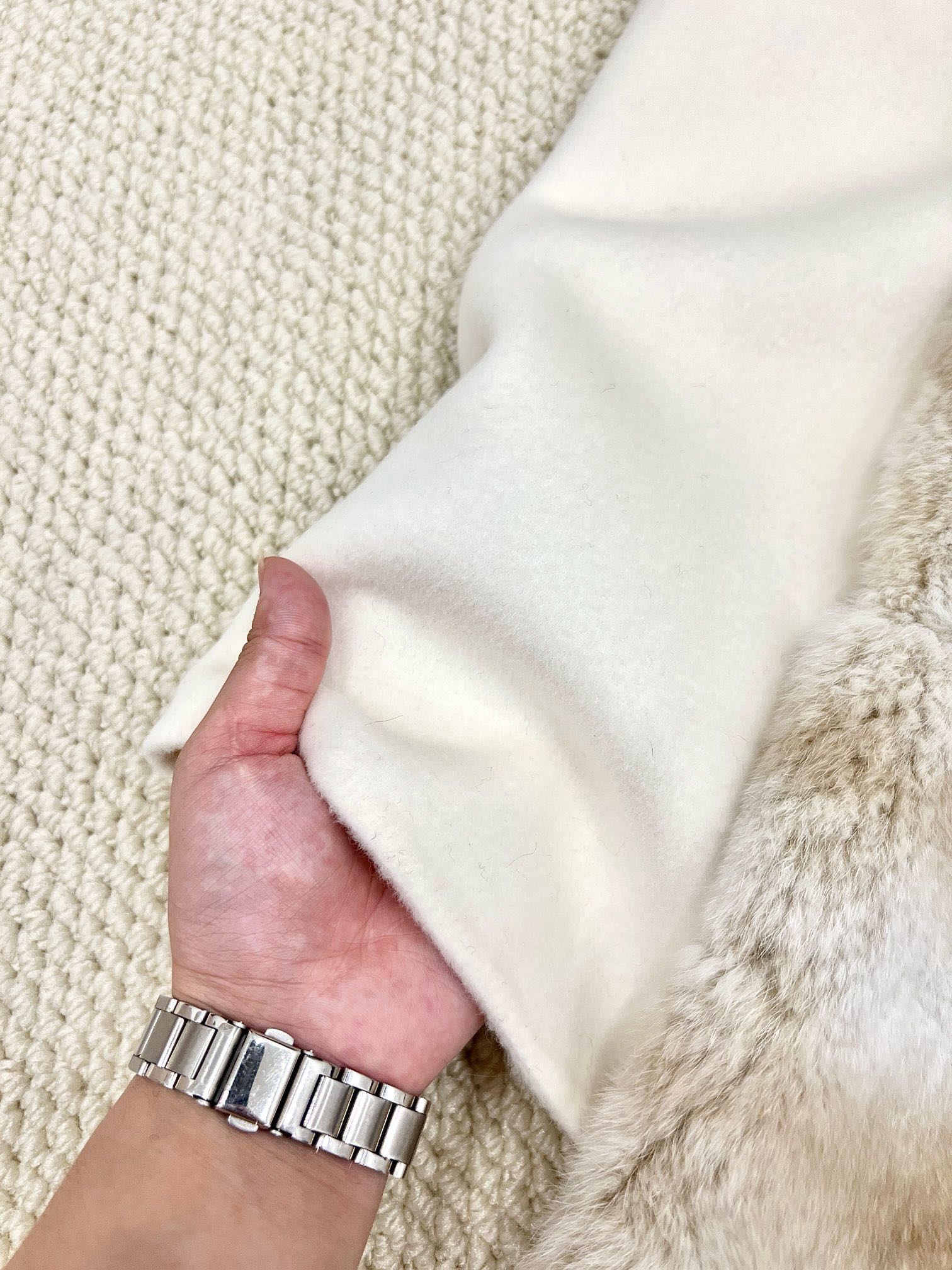 Loro Piana Inspired Wool-Blend Hooded Coat with Rex Rabbit Fur Trim 9 i1733034860 4891 4