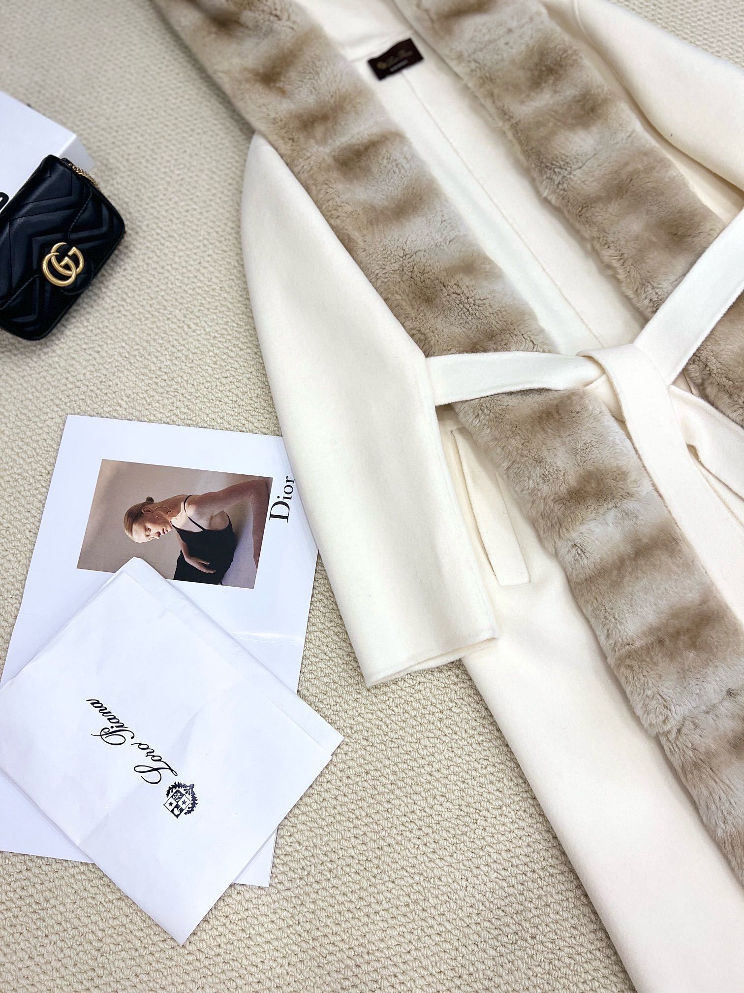 Loro Piana Inspired Wool-Blend Hooded Coat with Rex Rabbit Fur Trim 8 i1733034860 6930 7