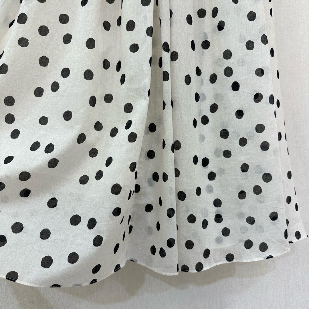 MaxMara 2025 Sleeveless Printed Cotton Dress - Elegant Polka Dot Design 10 i1743758863 3612 8