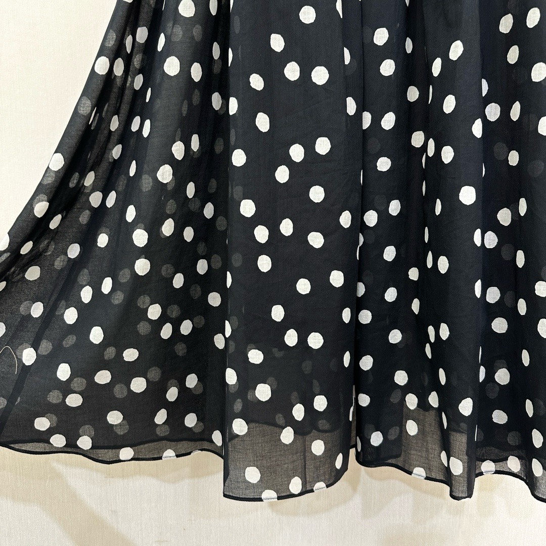 MaxMara 2025 Sleeveless Cotton Printed Dress - Elegant Polka Dot Design 10 i1743758880 8461 2