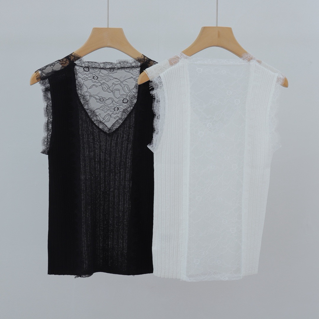 Elegant Lace V-Neck Cami Top - Sophisticated & Sexy Women's Tank Top 5 i1749532376 2270 5