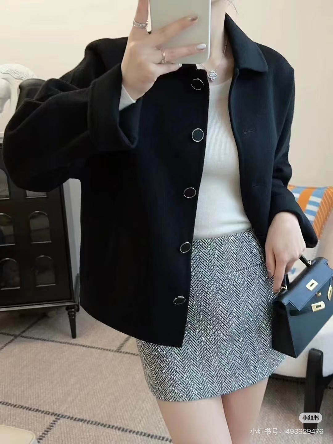 Hermes Reversible Double-Faced Cashmere Pea Coat - Autumn/Winter 2025 Collection 2 i1755493870 6489 0