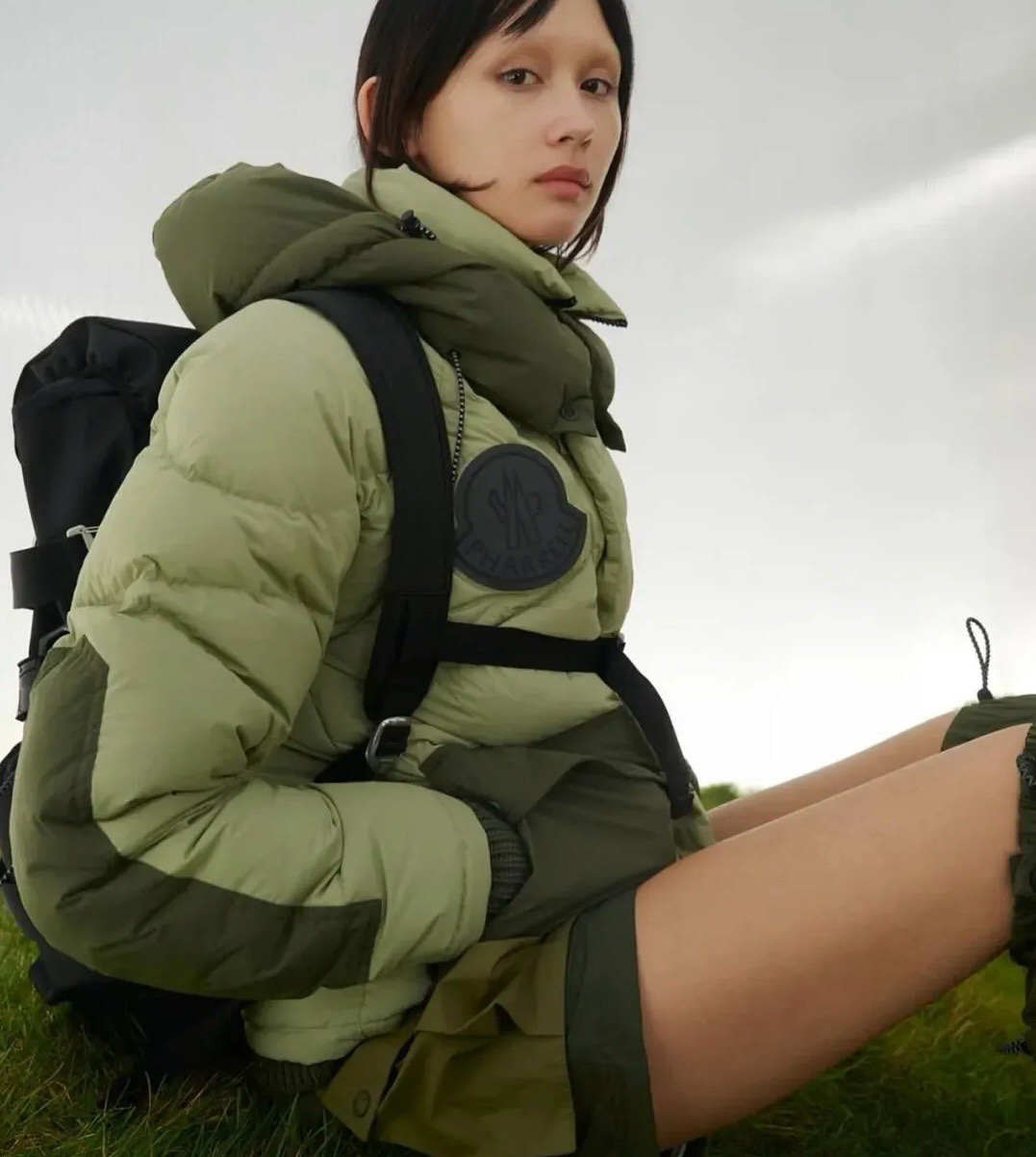 Moncler X Pharrell Williams Padded Down Jacket Detachable Logo – Unisex